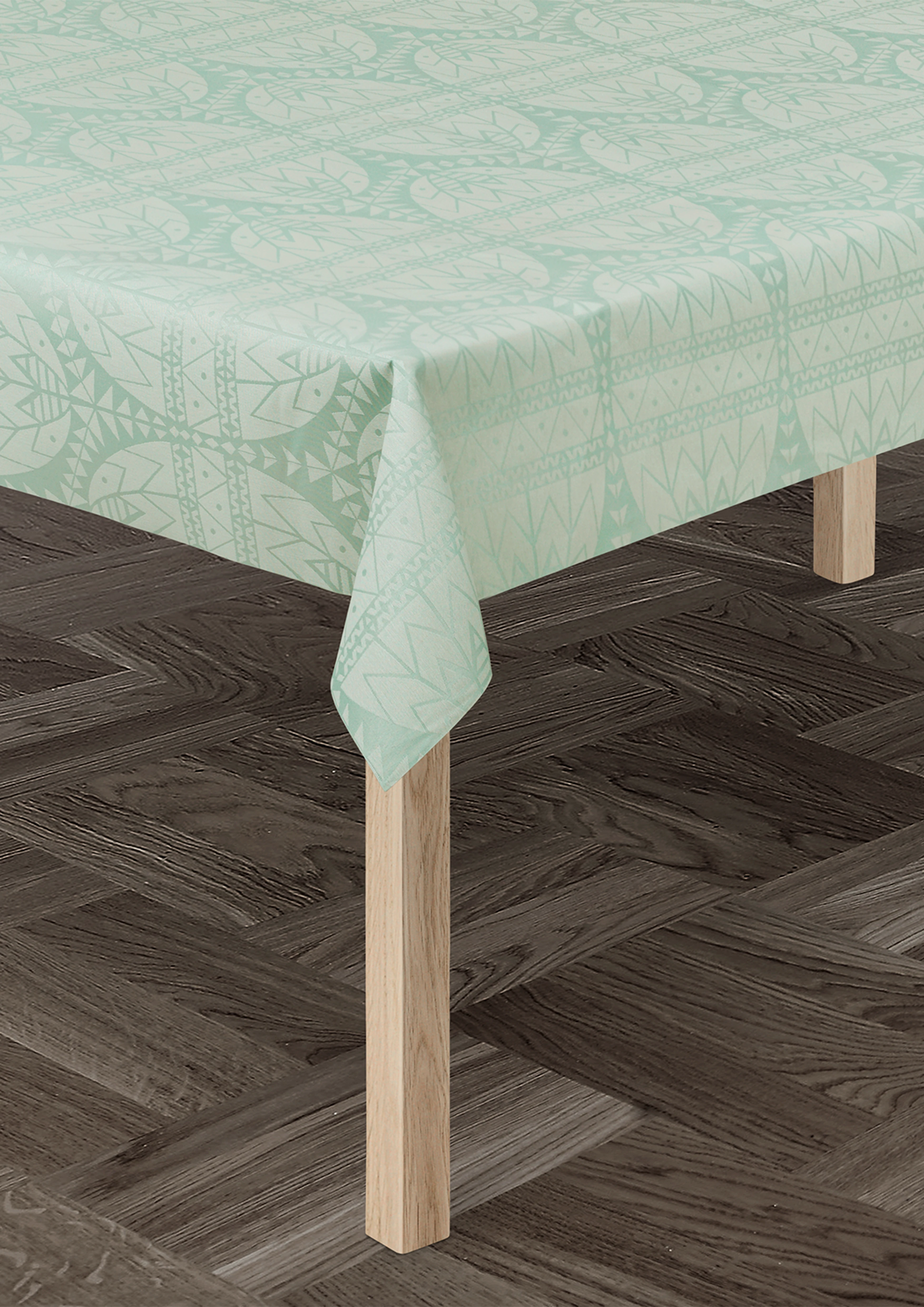 Easter Acrylic tablecloth W140 cm from Rosendahl in Light green color, made of Cotton blend