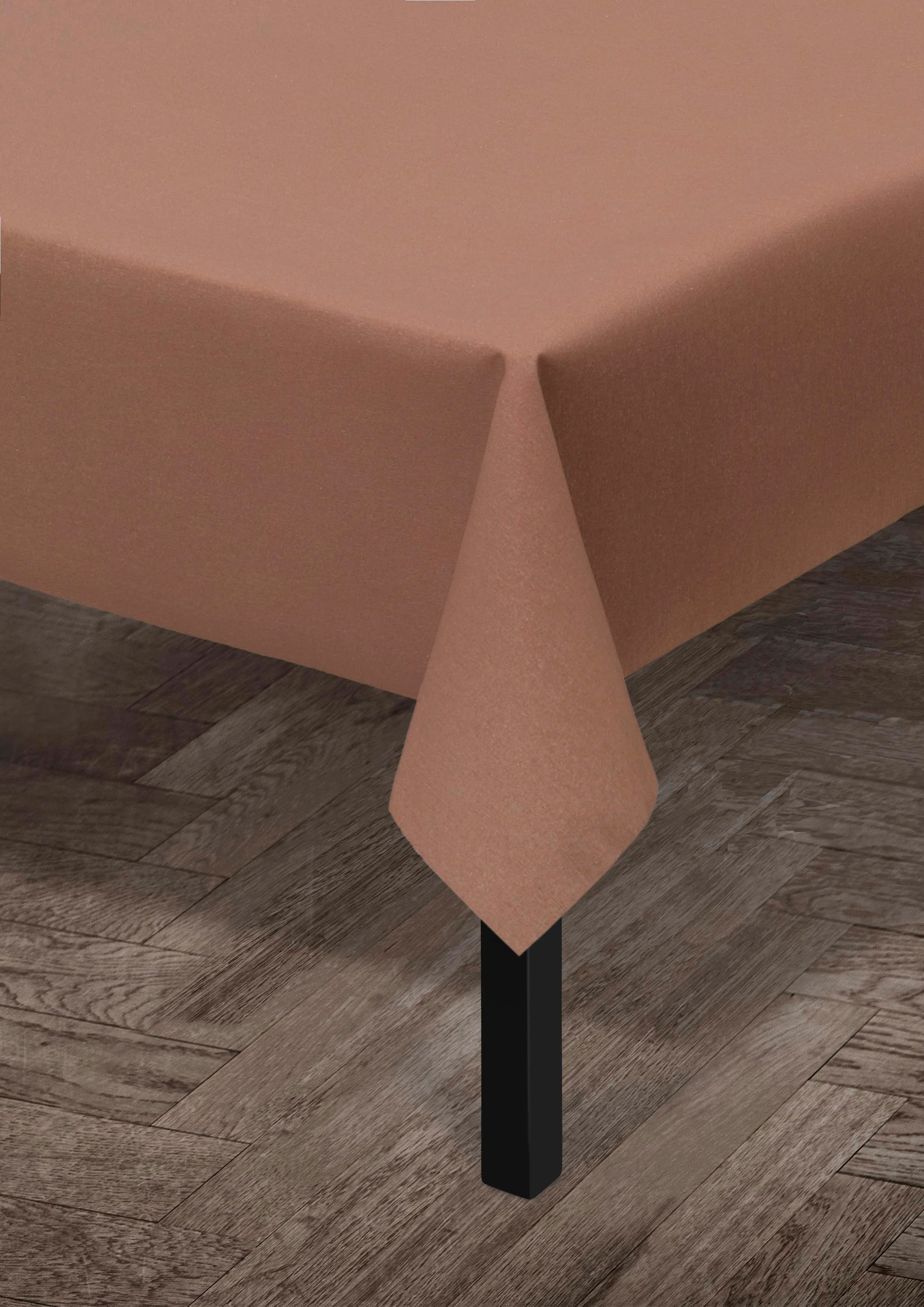 Akrylduk B140 cm från JUNA i färgen Damm röd, tillverkad av Bomullsblandning