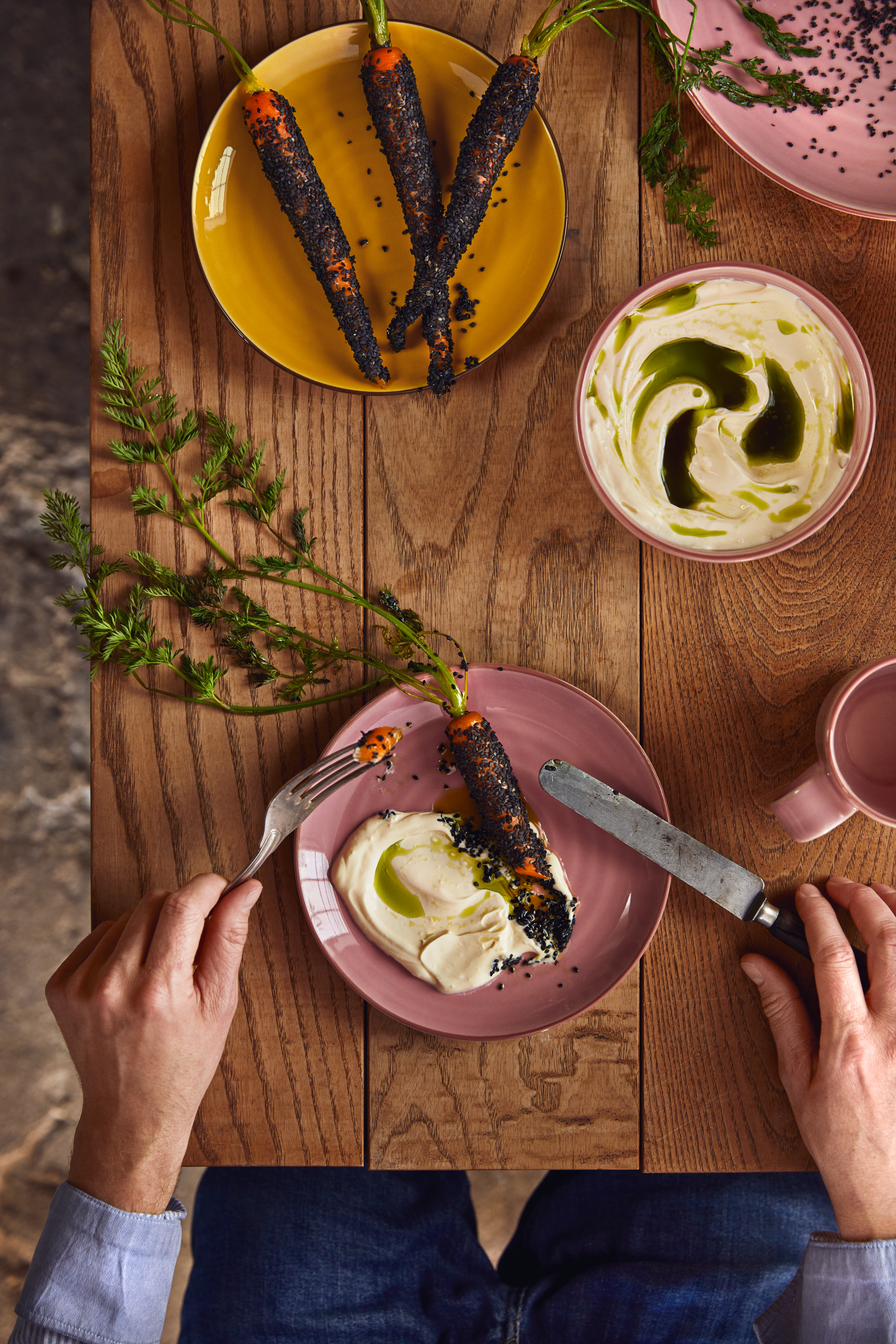 Tallrik Ø27 cm från Kähler i färgen Apple rose, tillverkad av Keramik