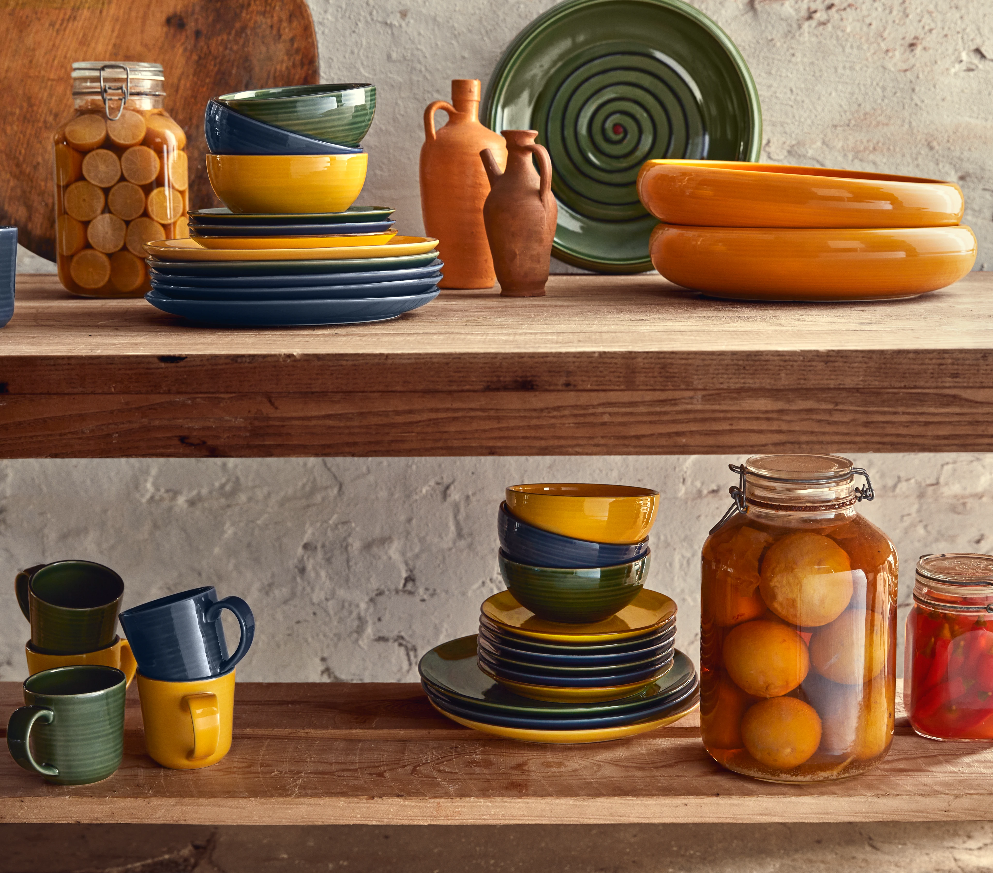 Bowl Ø15 cm from Kähler in Sage green color, made of Ceramics