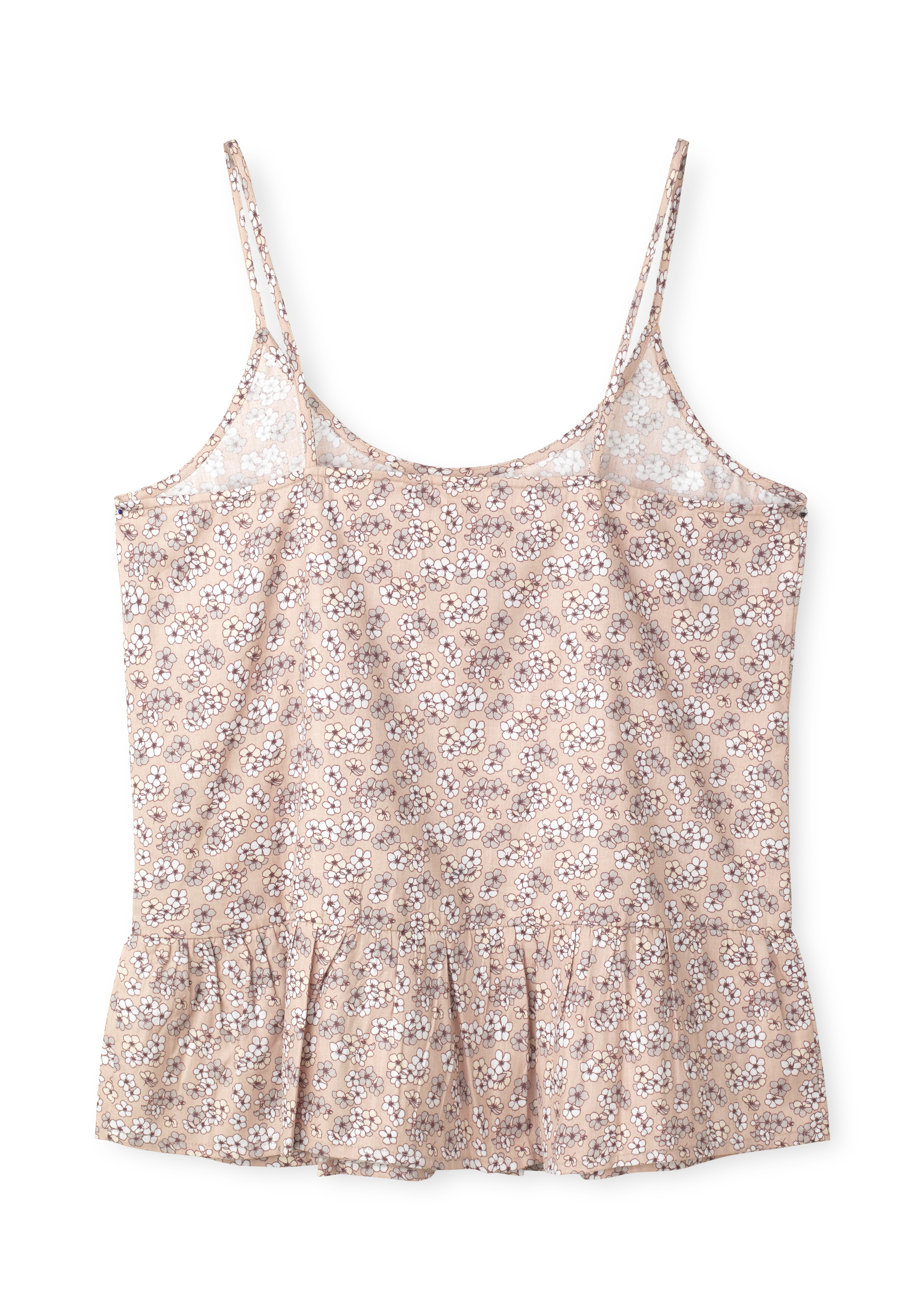 Liv chemise S/M från JUNA i färgen Sand, tillverkad av Bomull