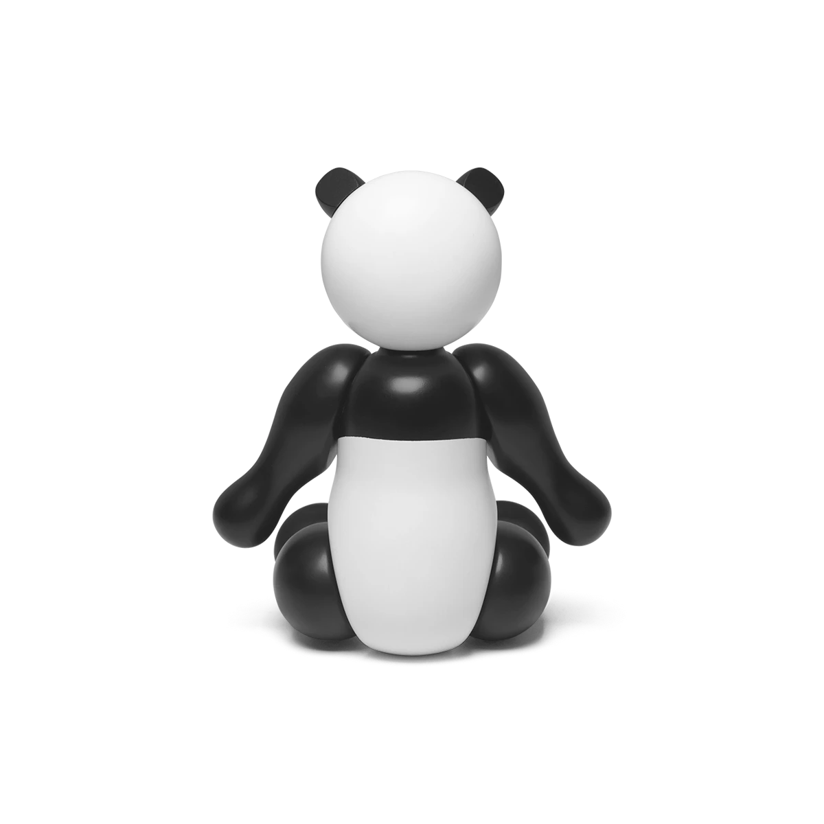 Panda WWF 2020 medium fra Kay Bojesen i fargen Sort/Hvit, laget av Tre