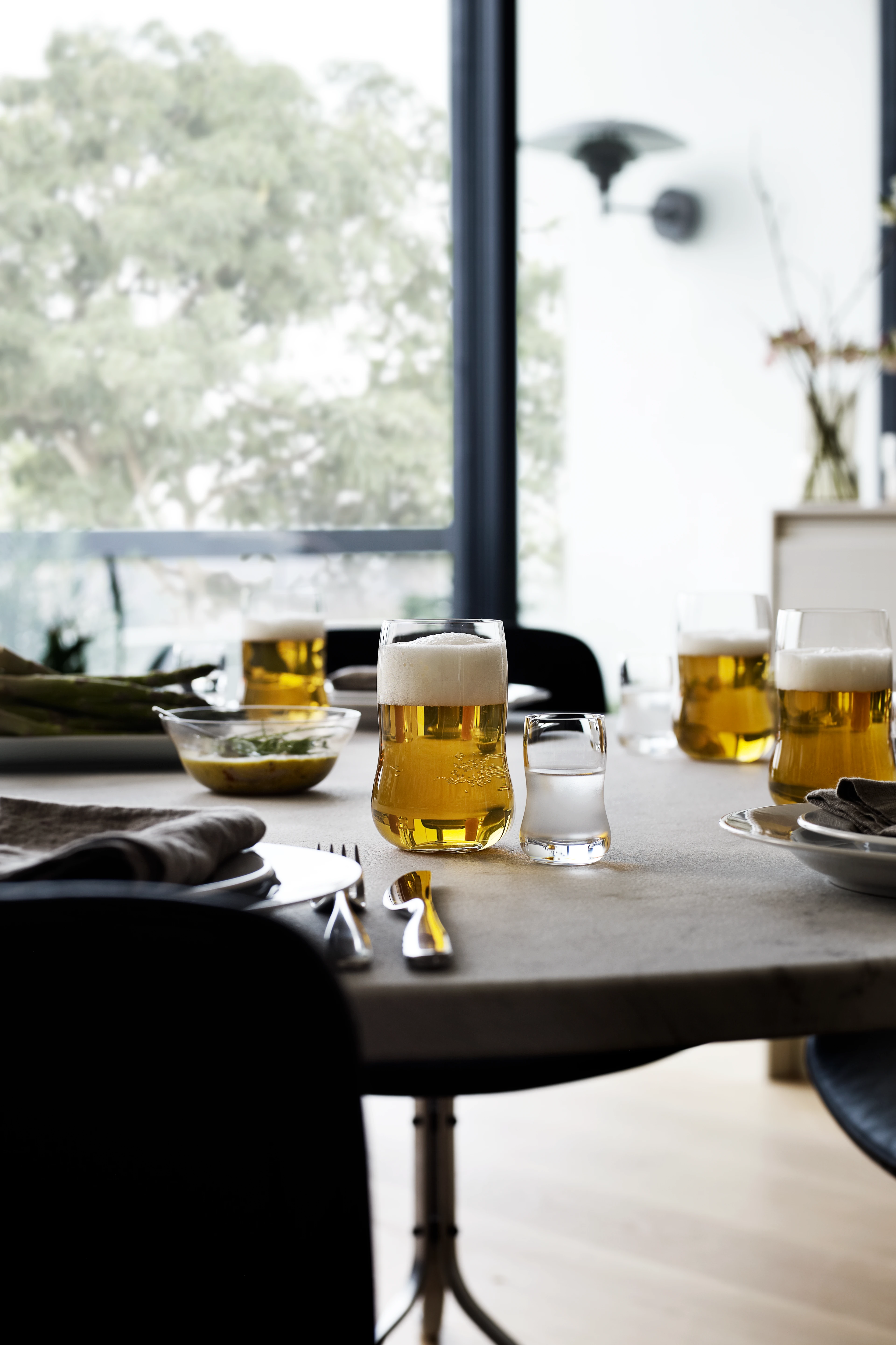 Vandglas 37 cl 4 stk. fra Holmegaard i farven Klar, lavet af Glas