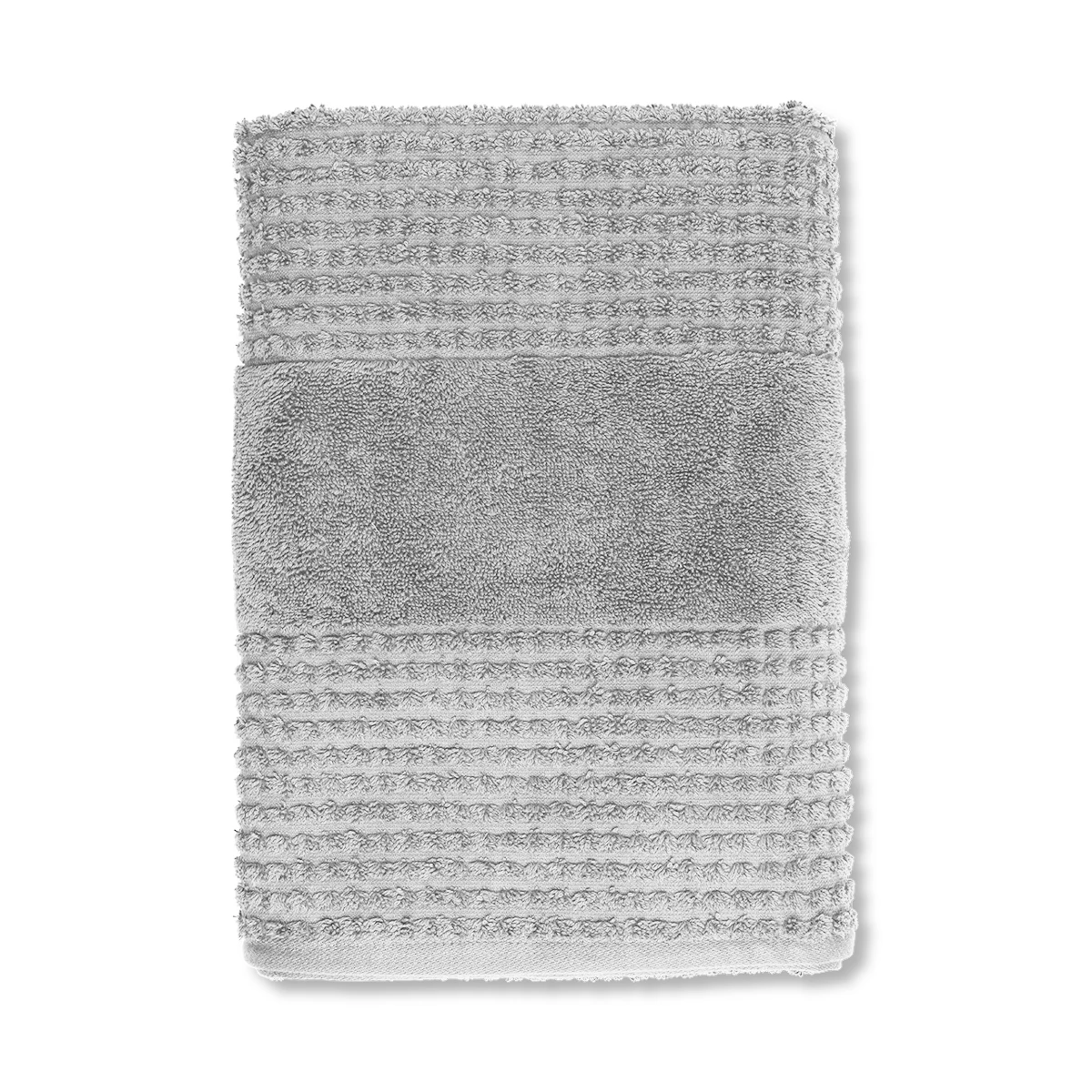 Towel 70x140 cm from JUNA in Light grey color, made of Cotton