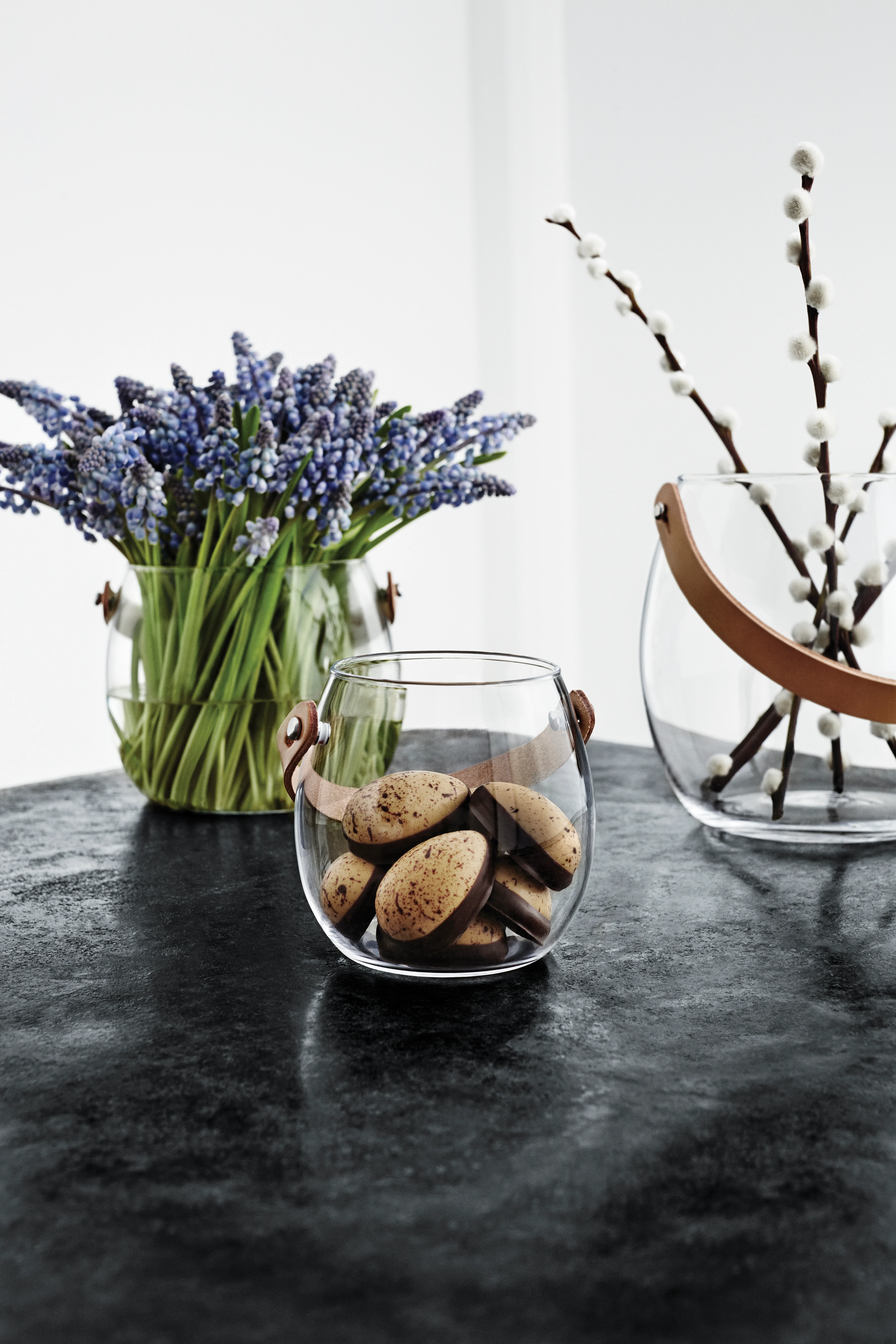 Jar Ø17 cm from Holmegaard in Clear color, made of Glass