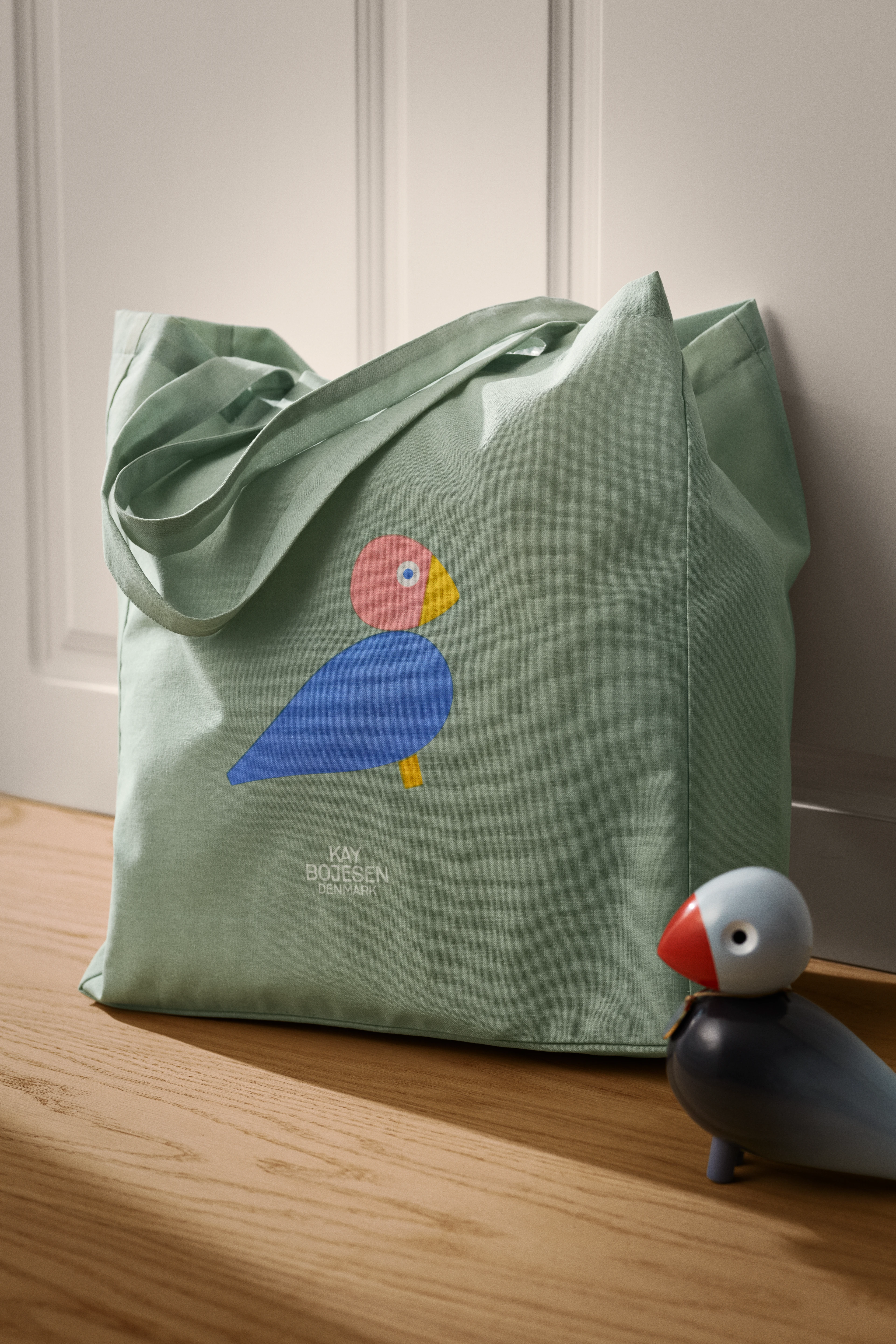 Bird handlenett 40x45 cm fra Kay Bojesen i fargen , laget av Bomullsblanding
