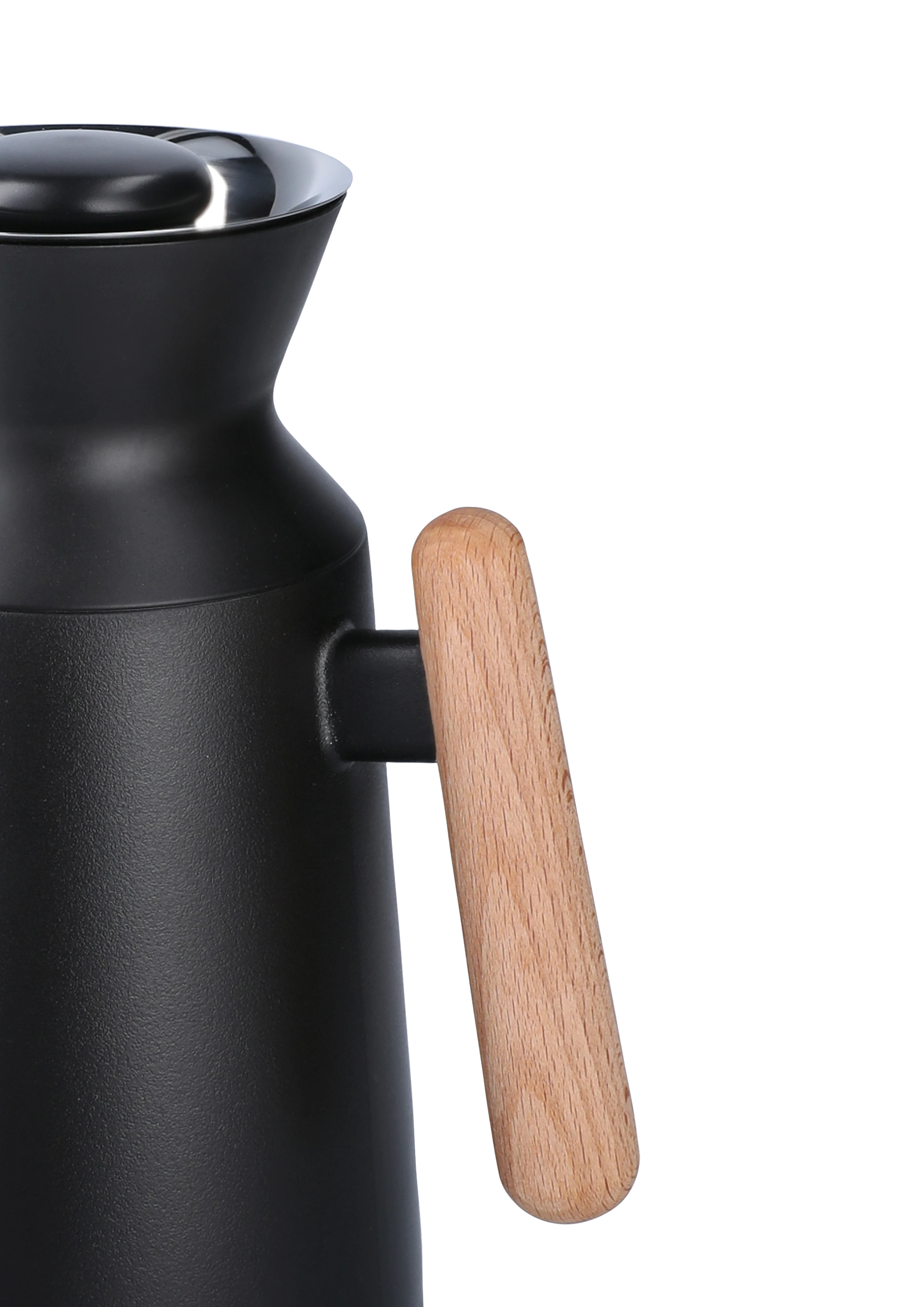 DayBreak thermos jug tall 1,0 l from Rosendahl in Black color, made of Plastic