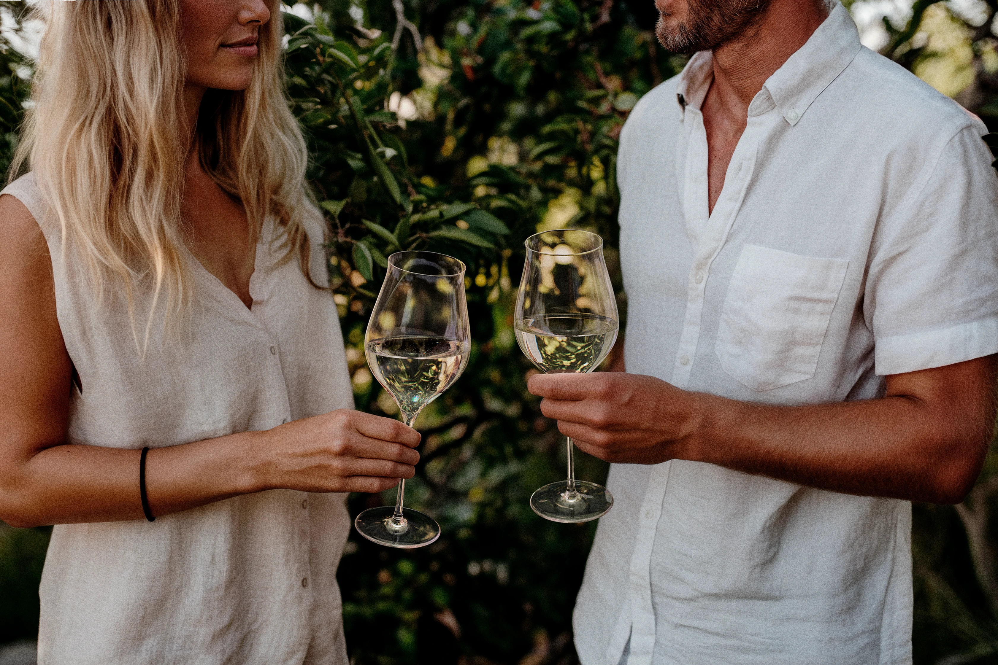 White Wine Glass 63 cl 2 pcs. from Holmegaard in Clear color, made of Glass