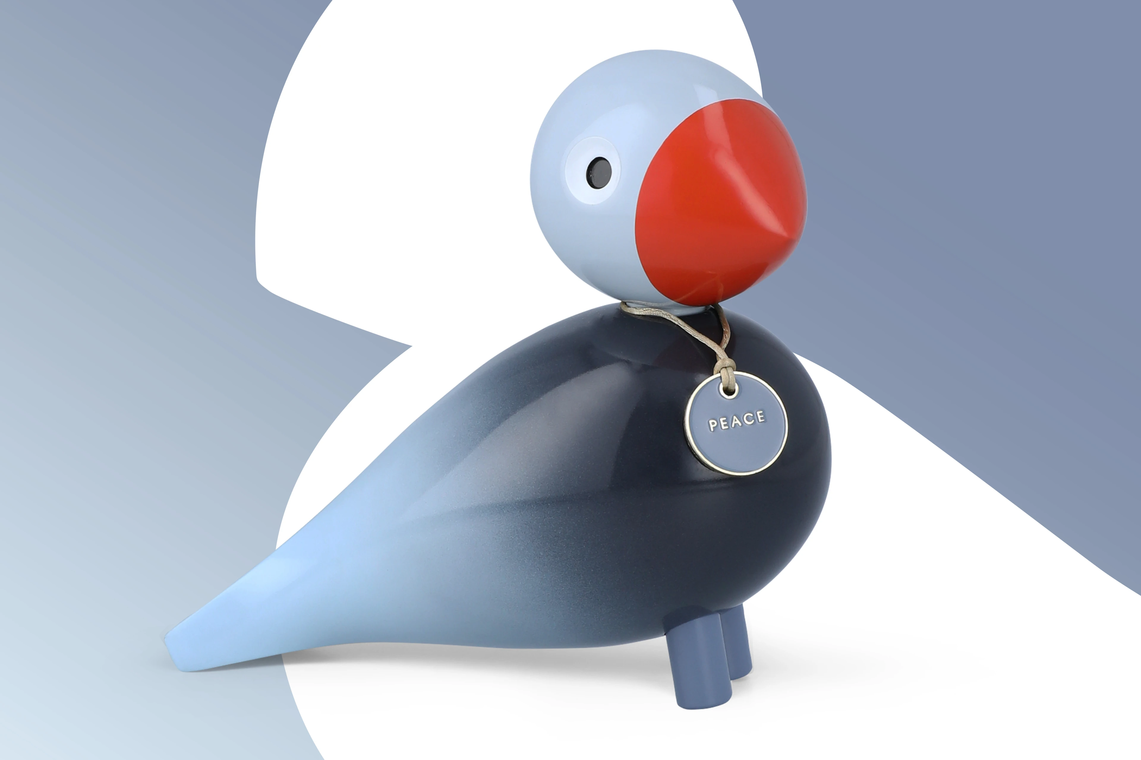 Ro Story Bird H15.5 cm fra Kay Bojesen i farven Blå, lavet af Træ