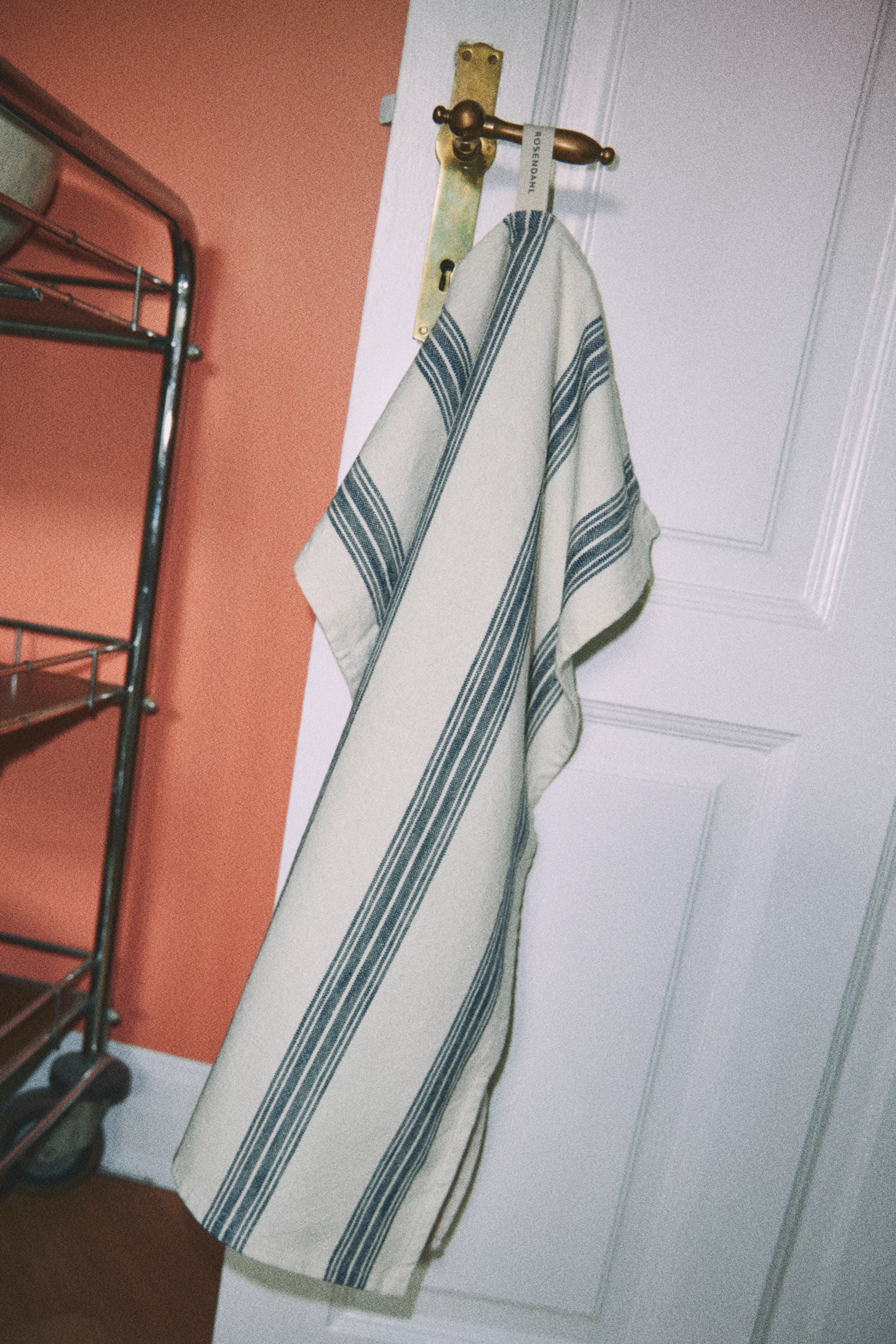 Garn Kökshandduk 50x70 cm från Rosendahl i färgen Mörkgrön, tillverkad av Bomullsblandning