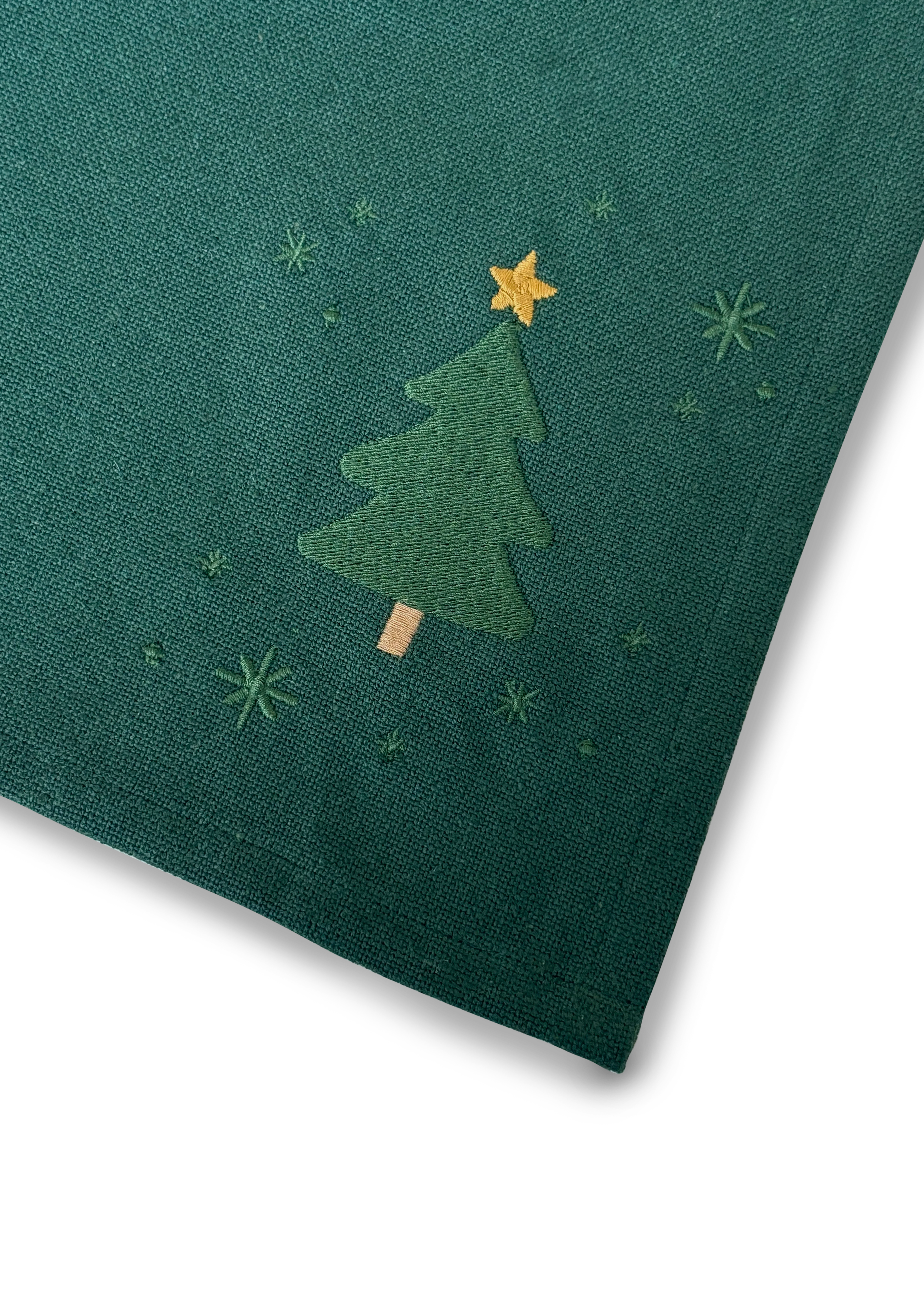 Tea towel 50x70 cm from JUNA in Green color, made of Cotton blend