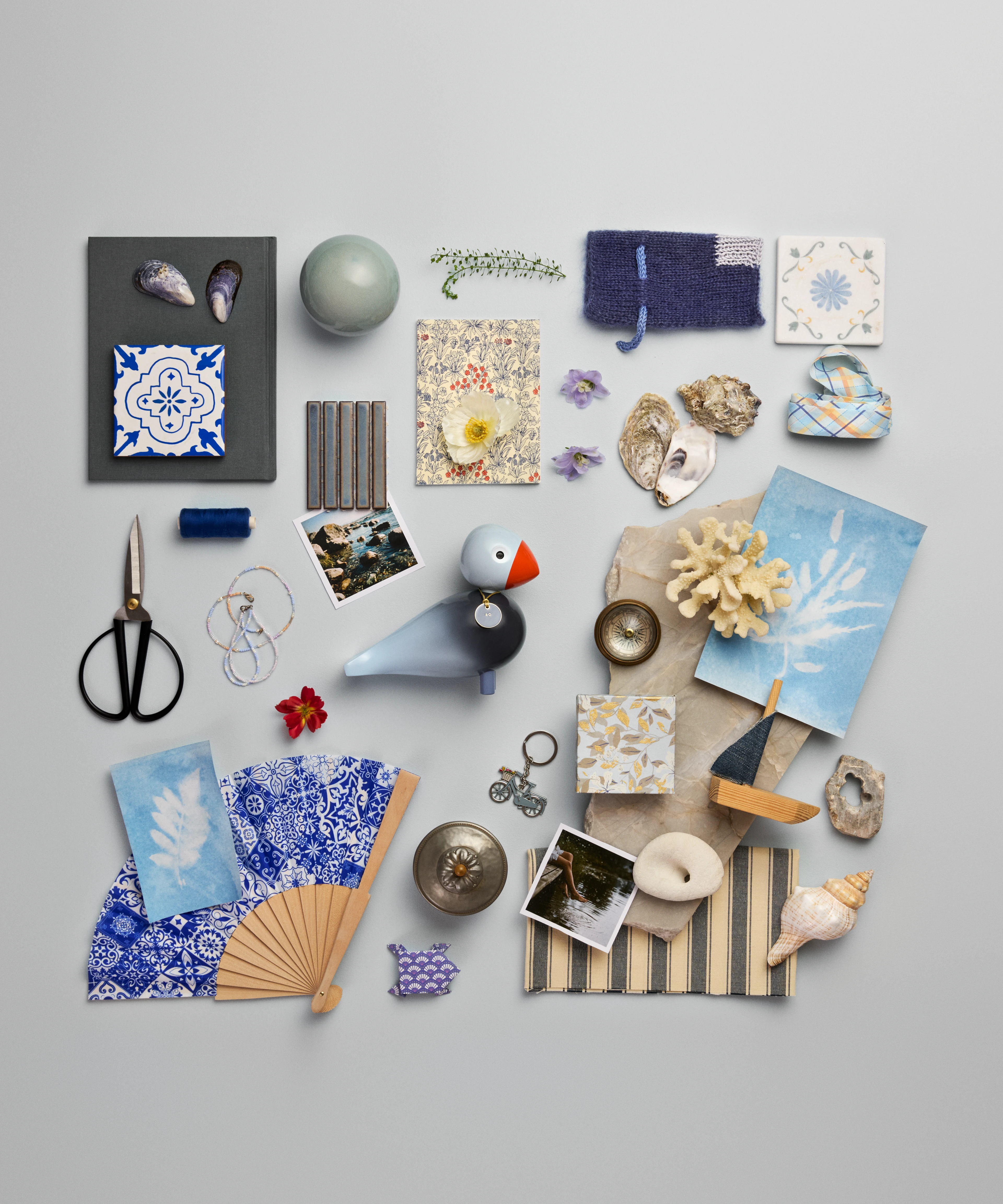 Ro Story Bird H15.5 cm fra Kay Bojesen i farven Blå, lavet af Træ