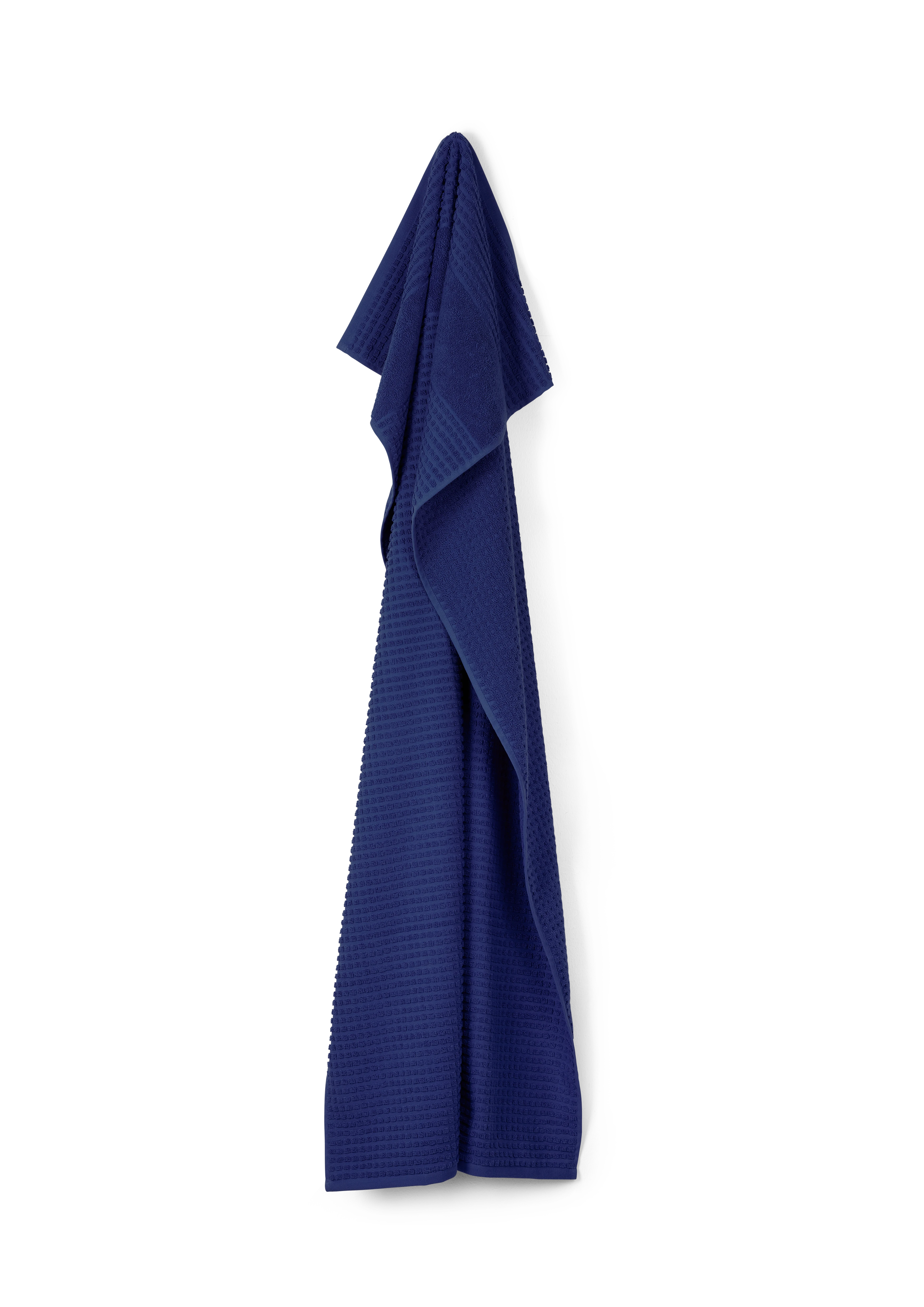 Towel 70x140 cm from JUNA in Navy Blue color, made of Cotton