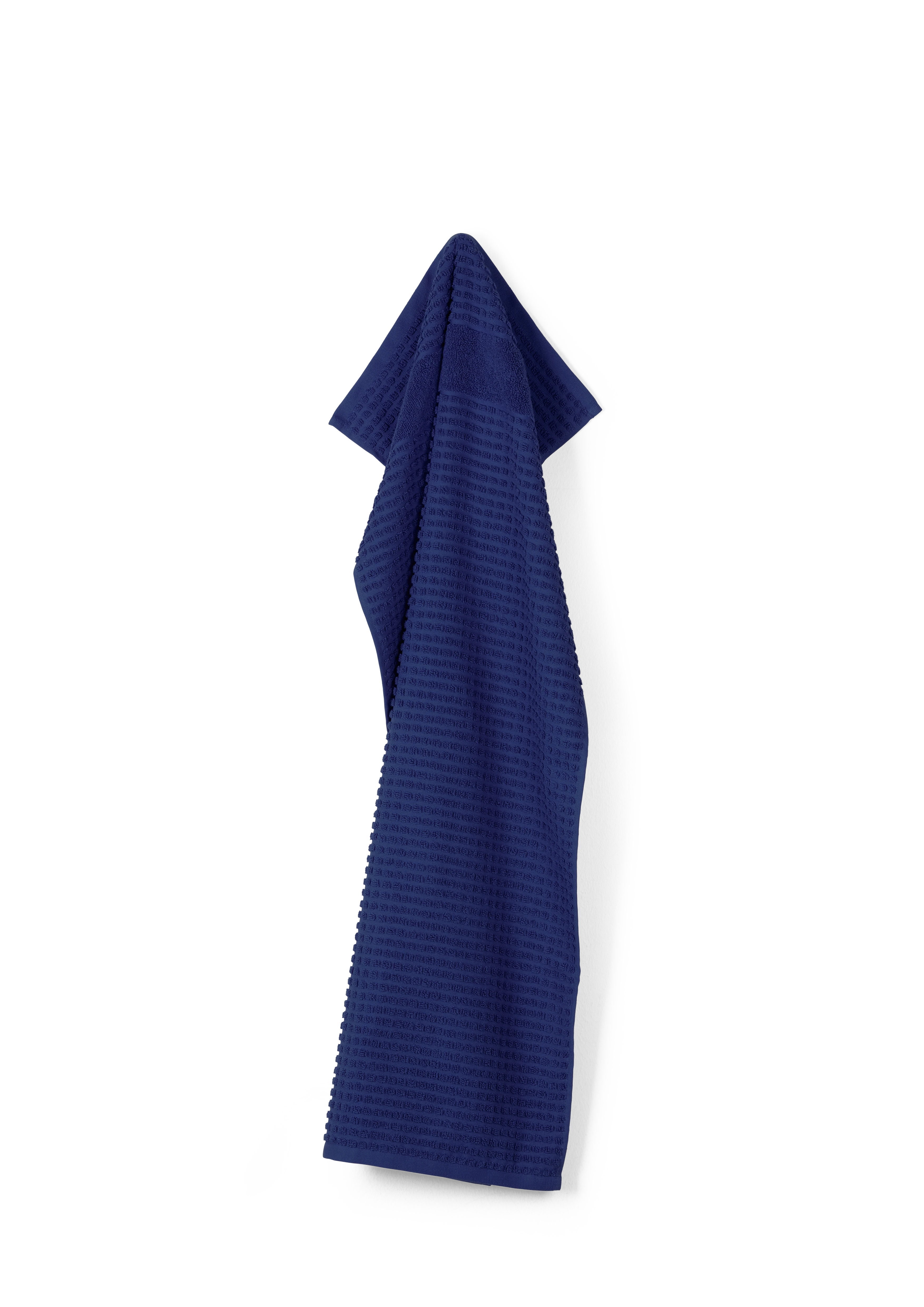 Towel 50x100 cm from JUNA in Navy Blue color, made of Cotton