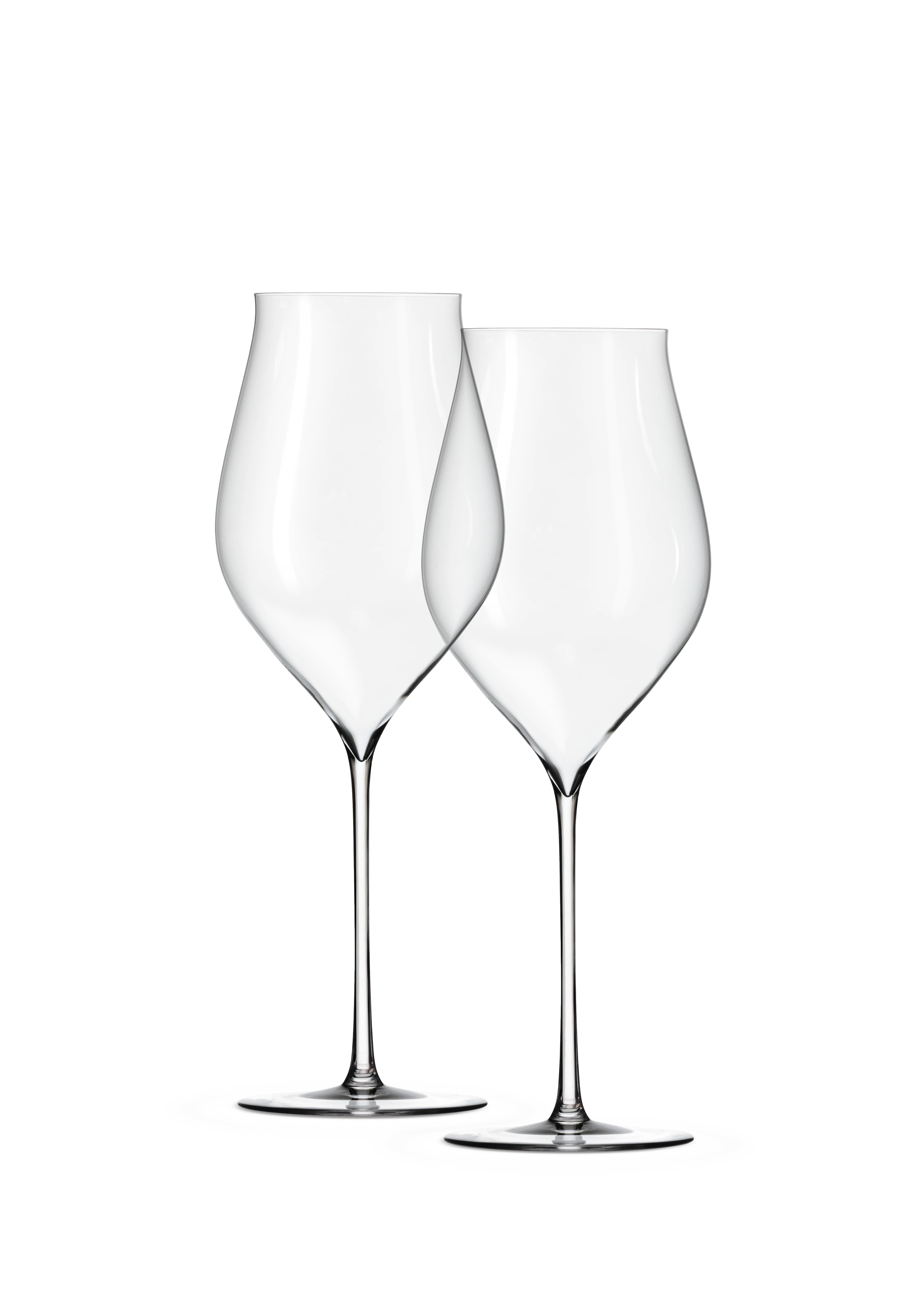 White Wine Glass 63 cl 2 pcs. from Holmegaard in Clear color, made of Glass