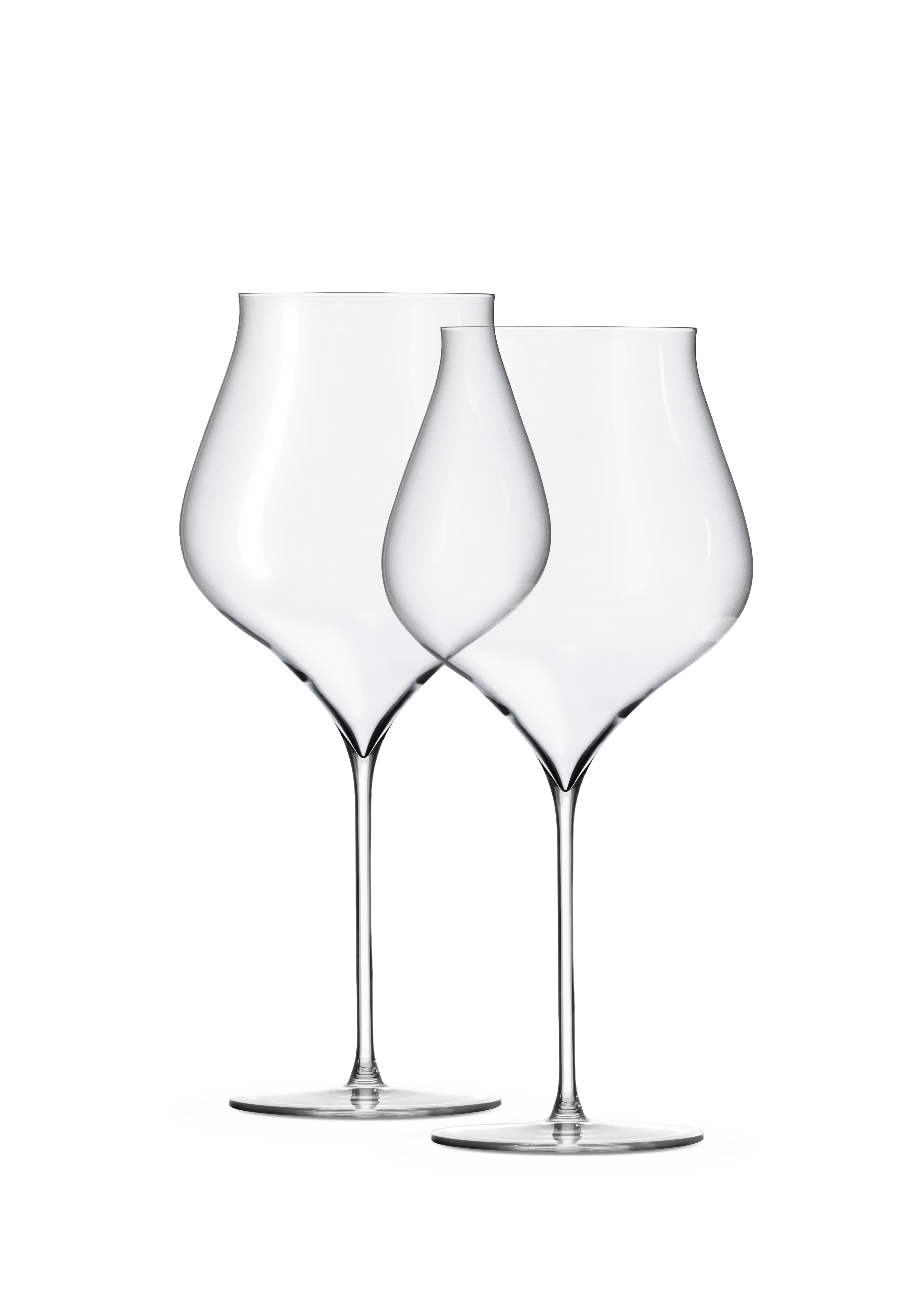 Bourgogneglas 94 cl 2 stk. fra Holmegaard i farven Klar, lavet af Glas