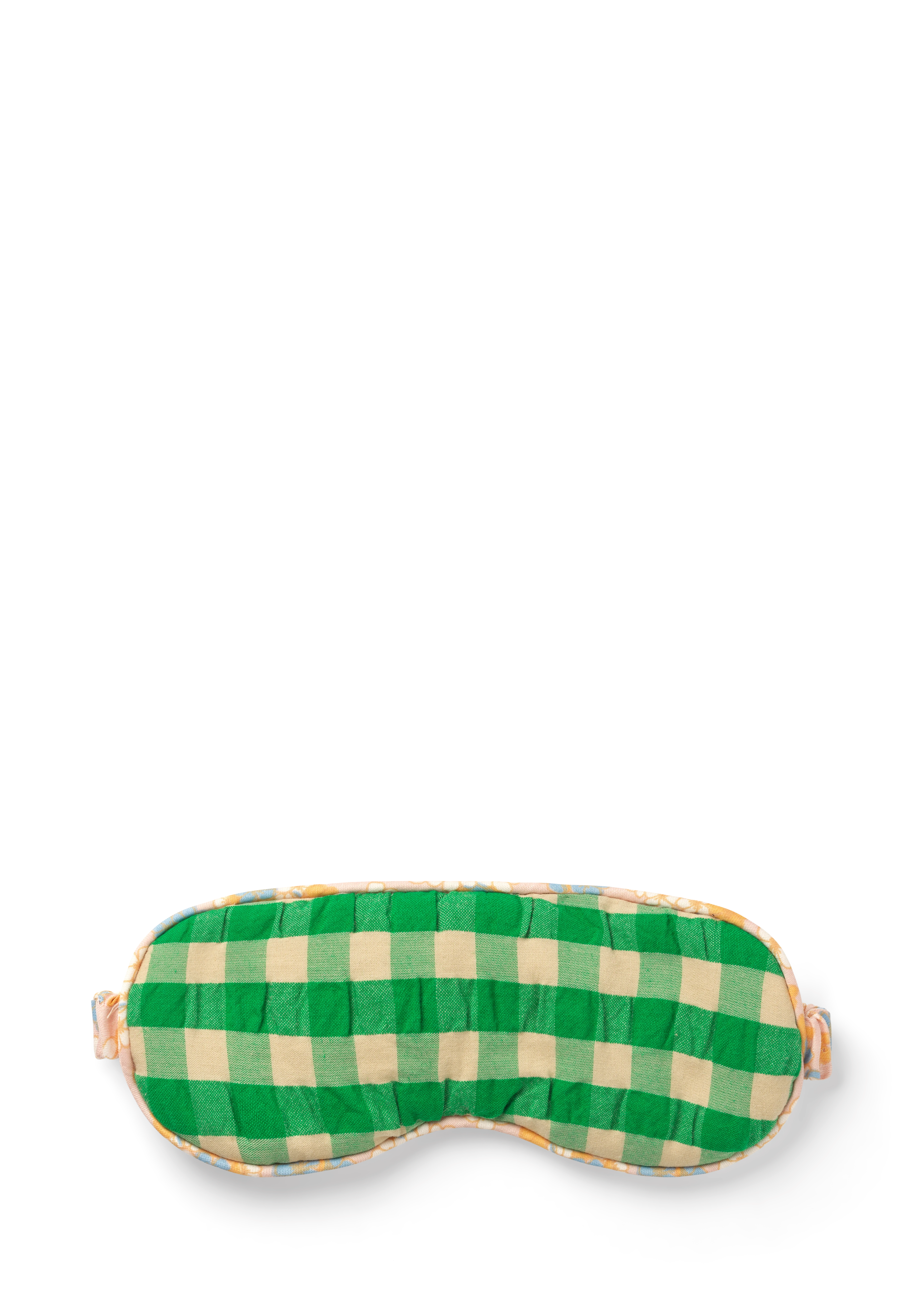 Dodo Sleeping mask from JUNA in Green/Sand color, made of Cotton