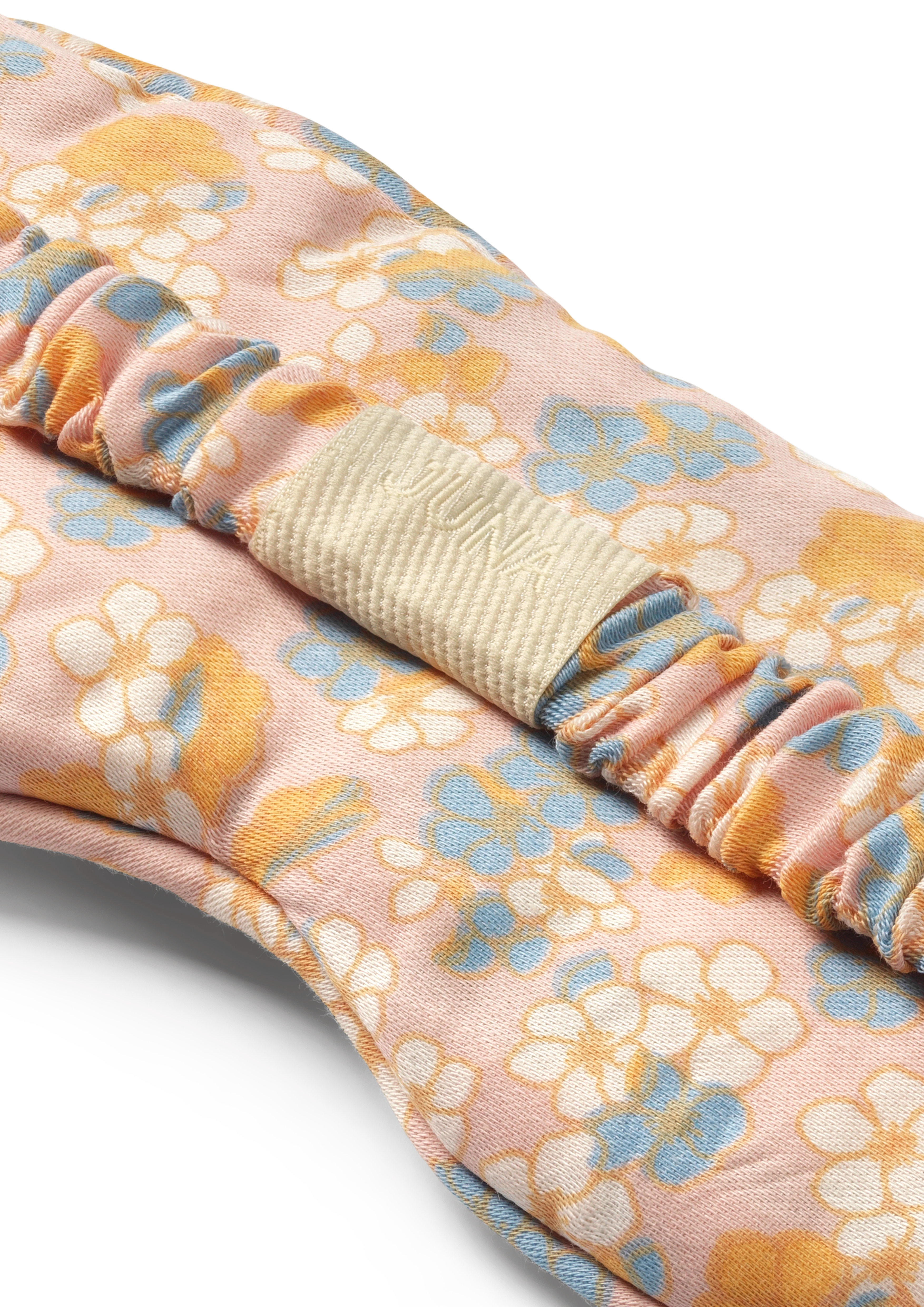 Dodo Sleeping mask from JUNA in Green/Sand color, made of Cotton