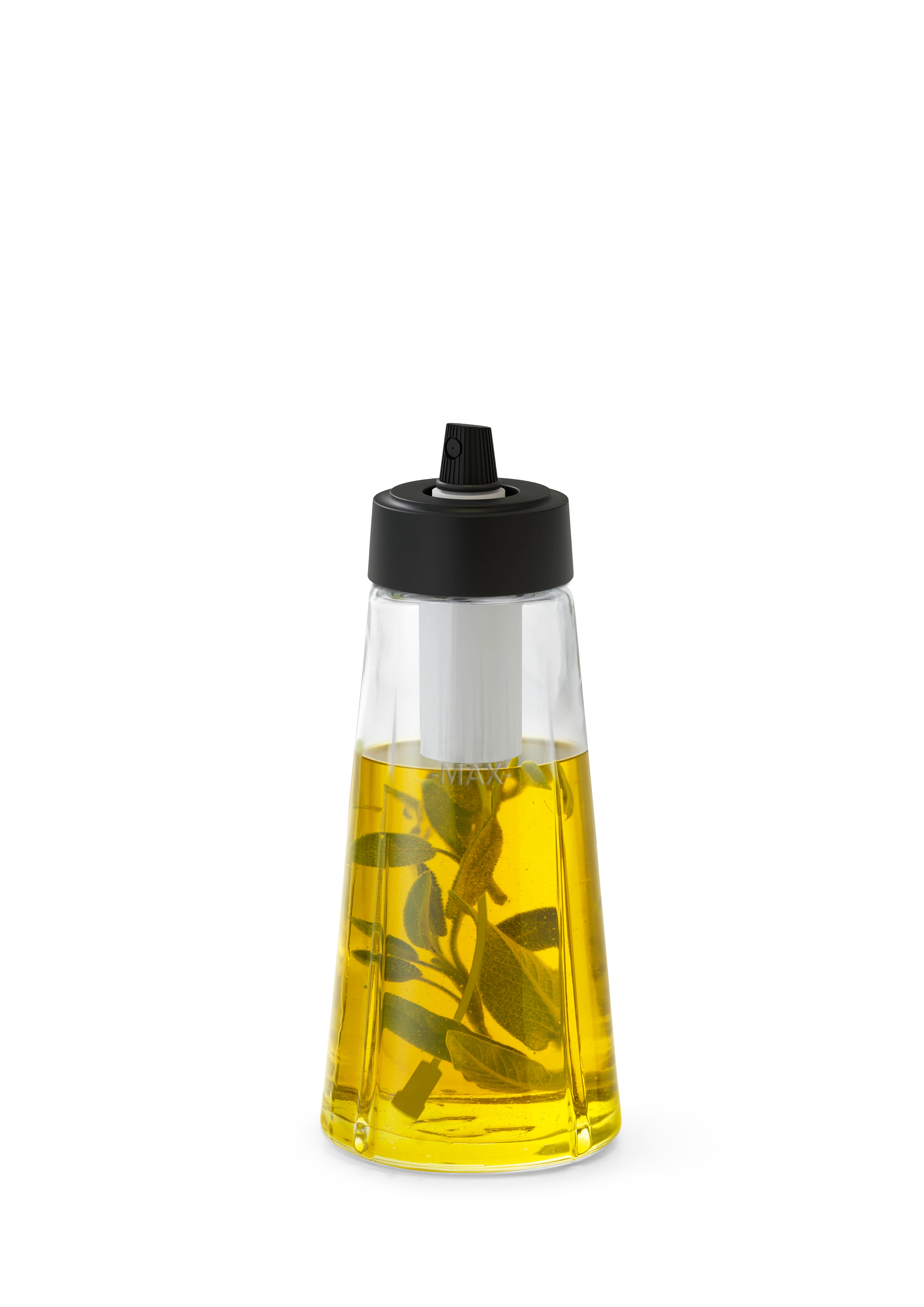 Oil Spray 14 cl från Rosendahl i färgen Svart/Stål, tillverkad av Glas