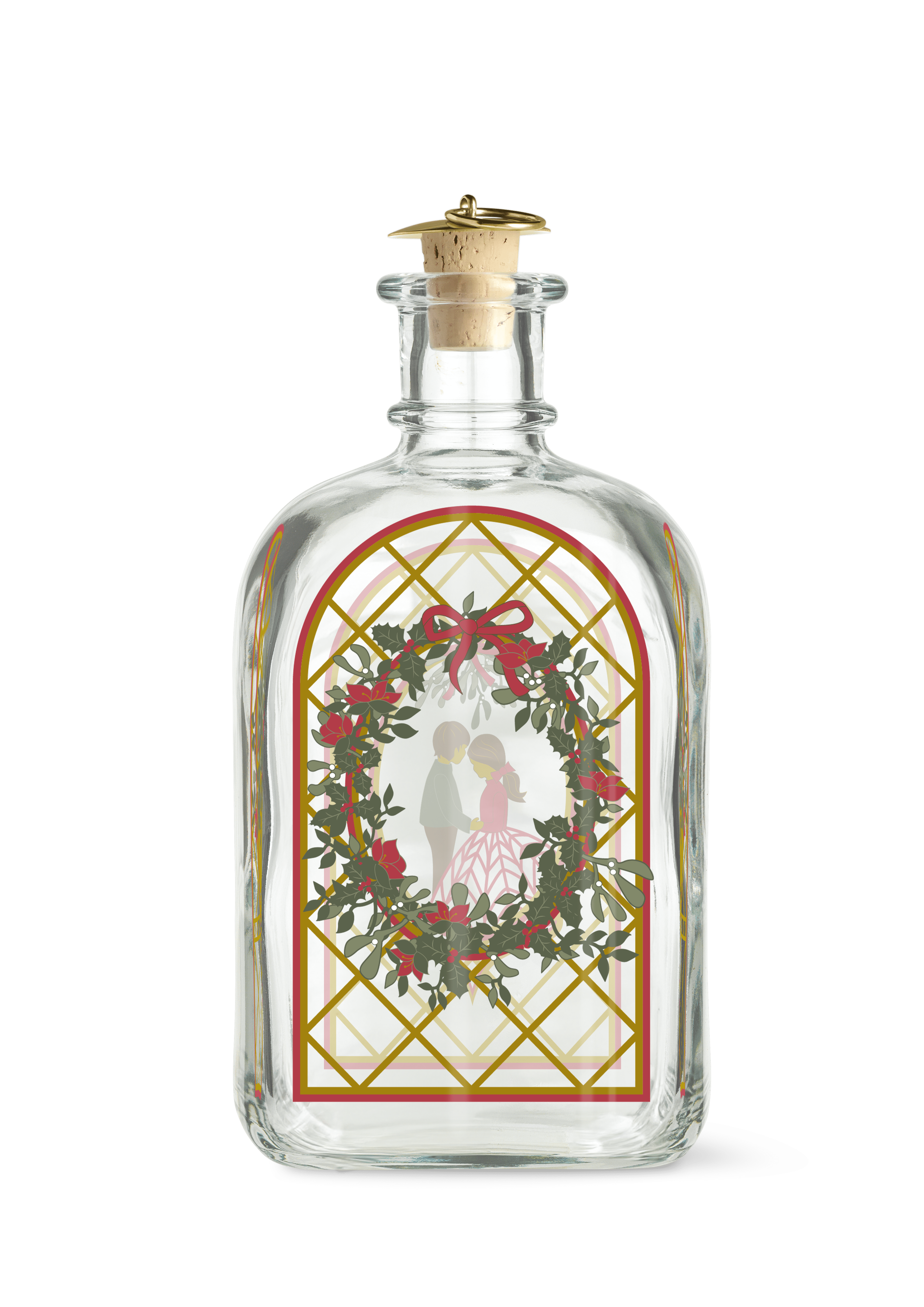 新品 Holmegaard クリスマスボトル 1985 3本セット