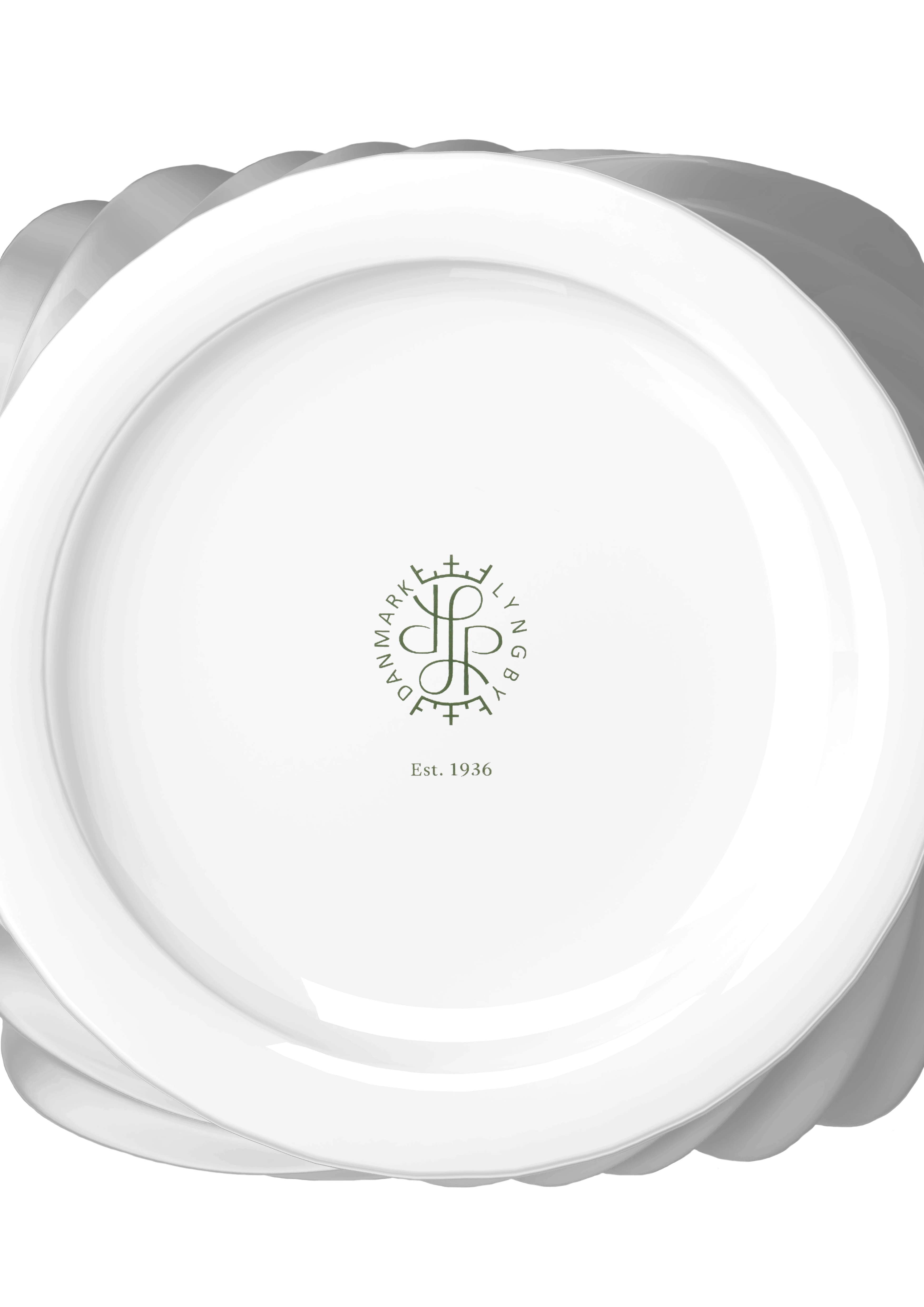 Vase H31 cm fra Lyngby Porcelæn i farven Hvid, lavet af Keramik