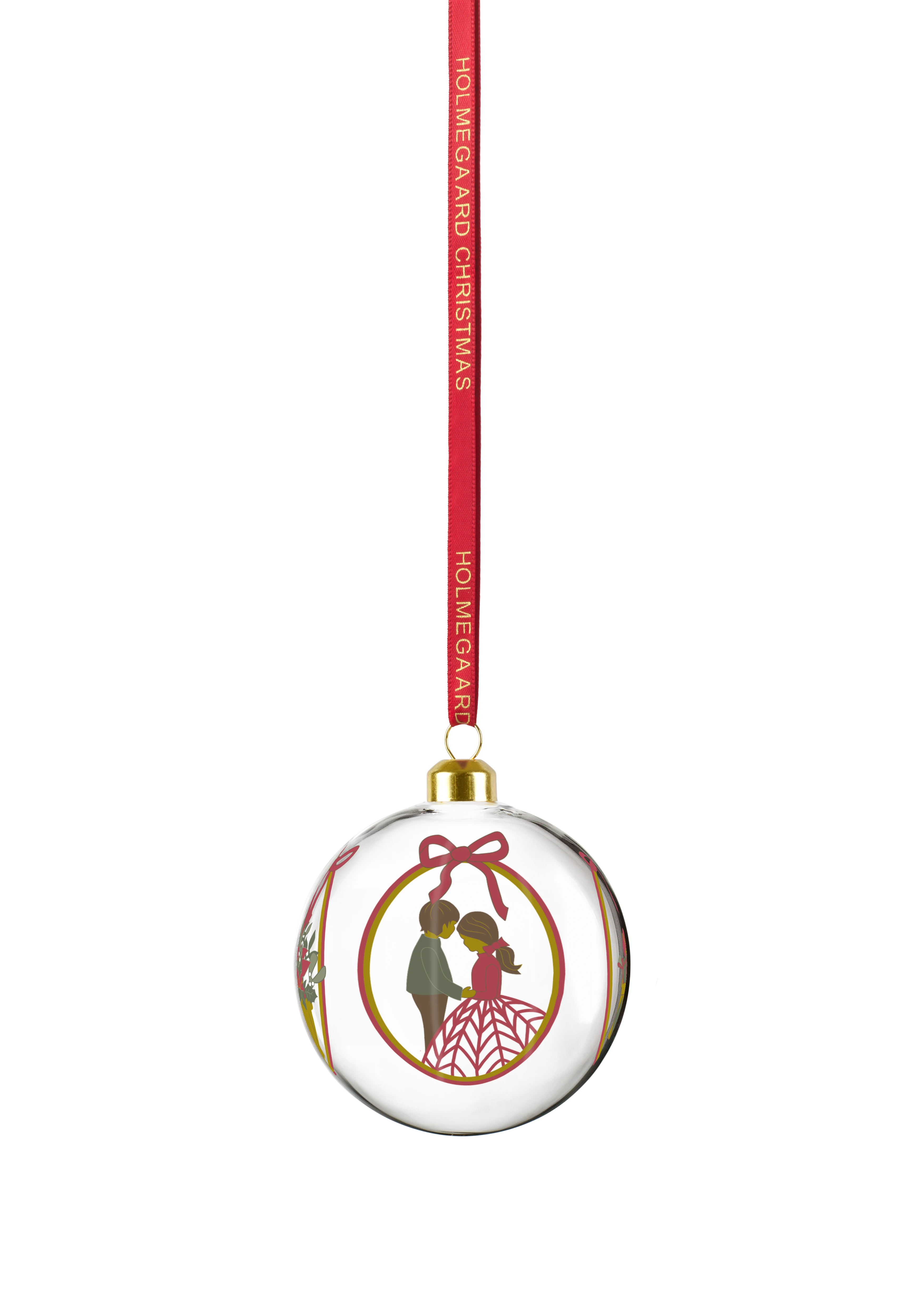Annual Christmas Bauble 2025 from Holmegaard in Clear color, made of Glass