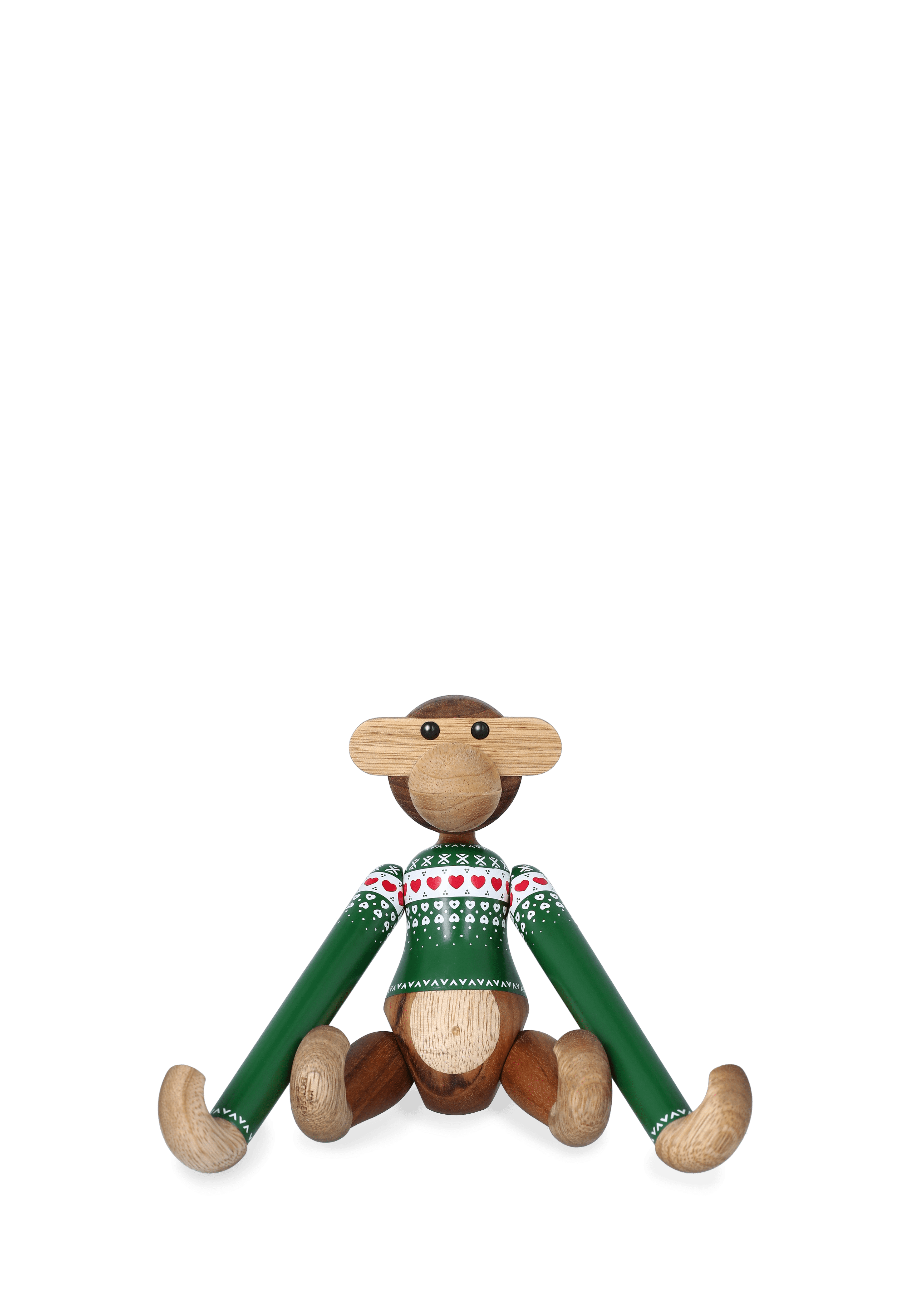 Kay Bojesen Monkey small in Oak/Smoked oak