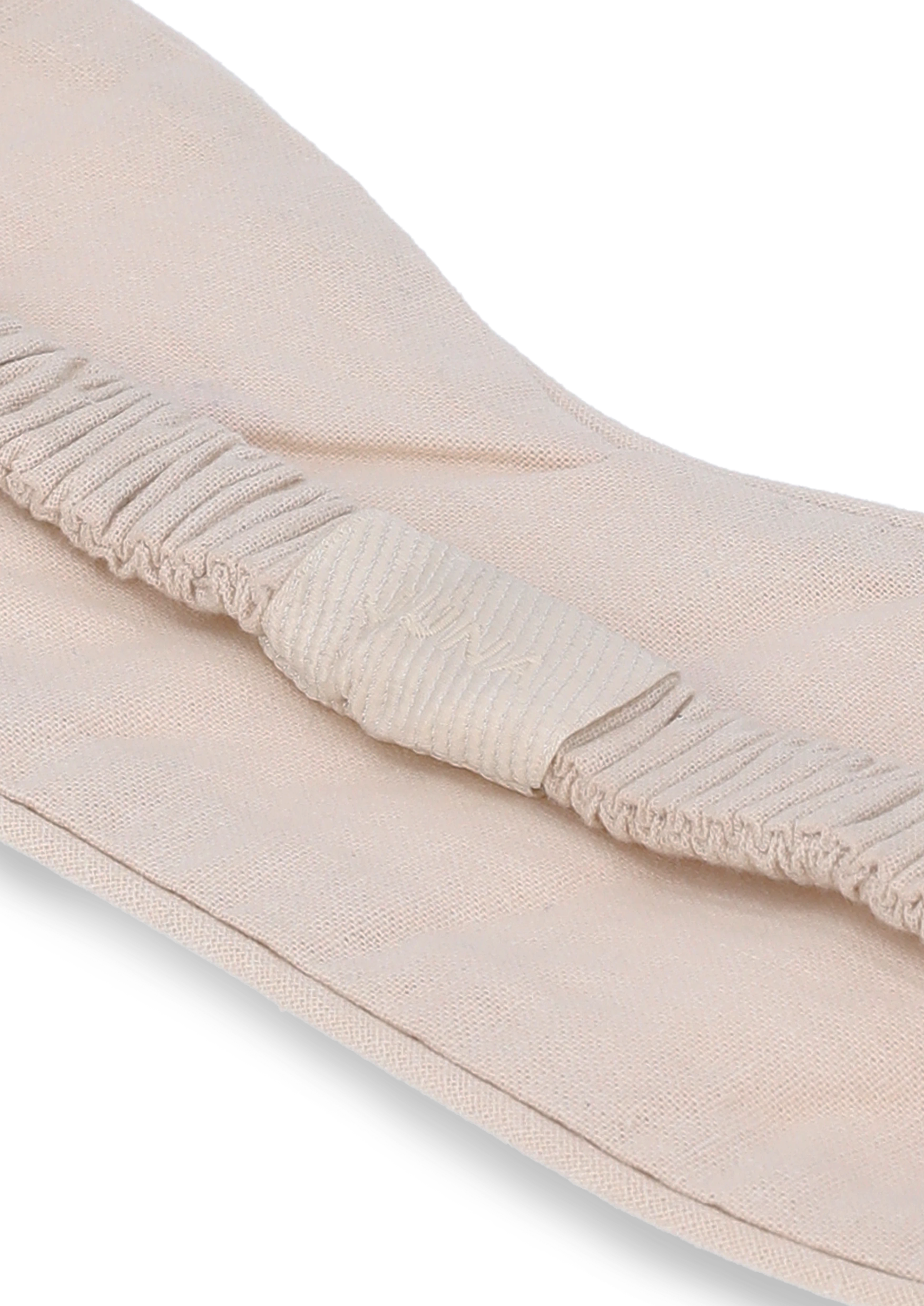 Dodo Sleeping mask from JUNA in Sand/Red color, made of Cotton