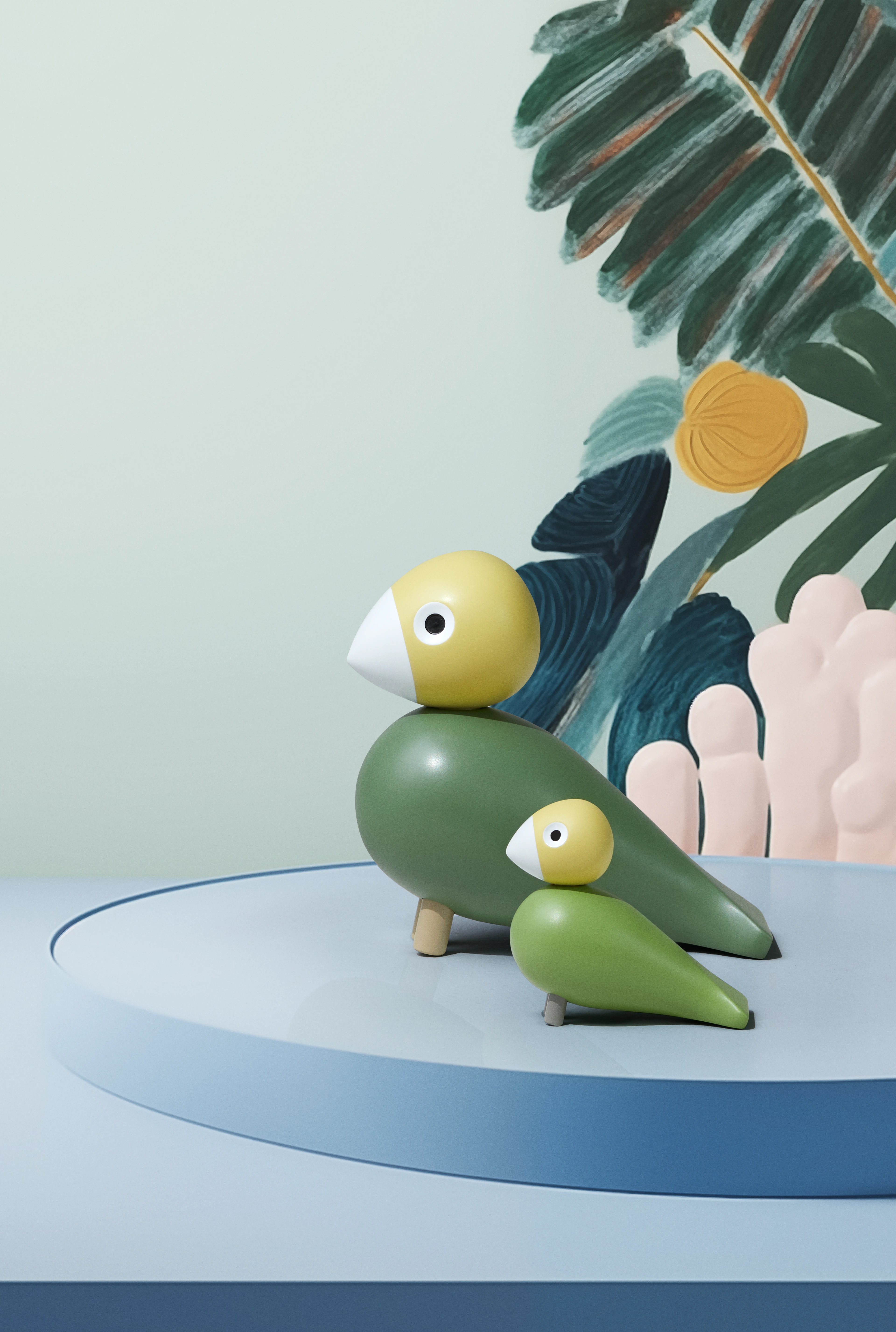 Liv & Lykke Green from Kay Bojesen in Green color, made of Wood