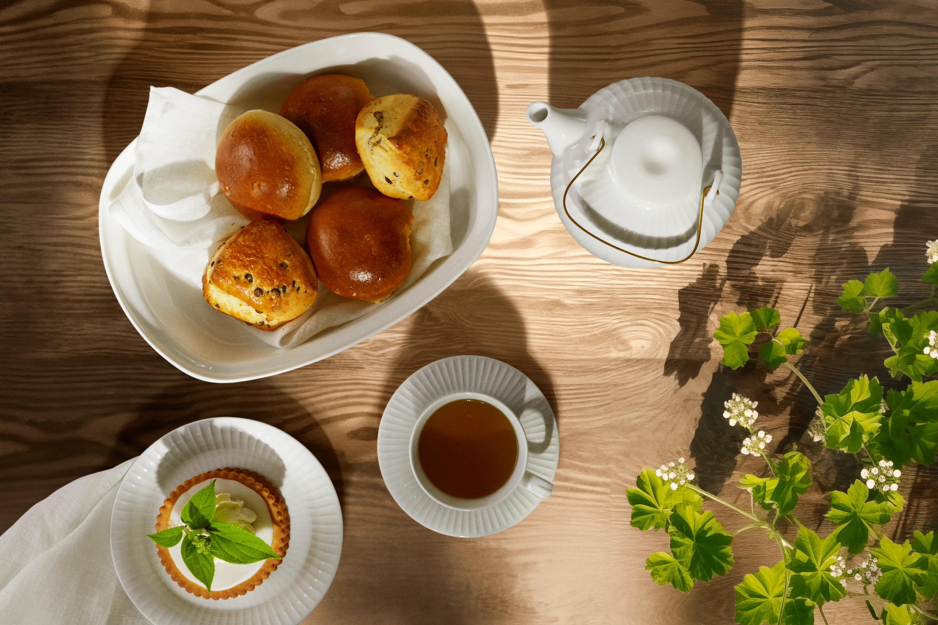 Ovenproof dish 32x24 cm from Kähler  in White color, made of Ceramics