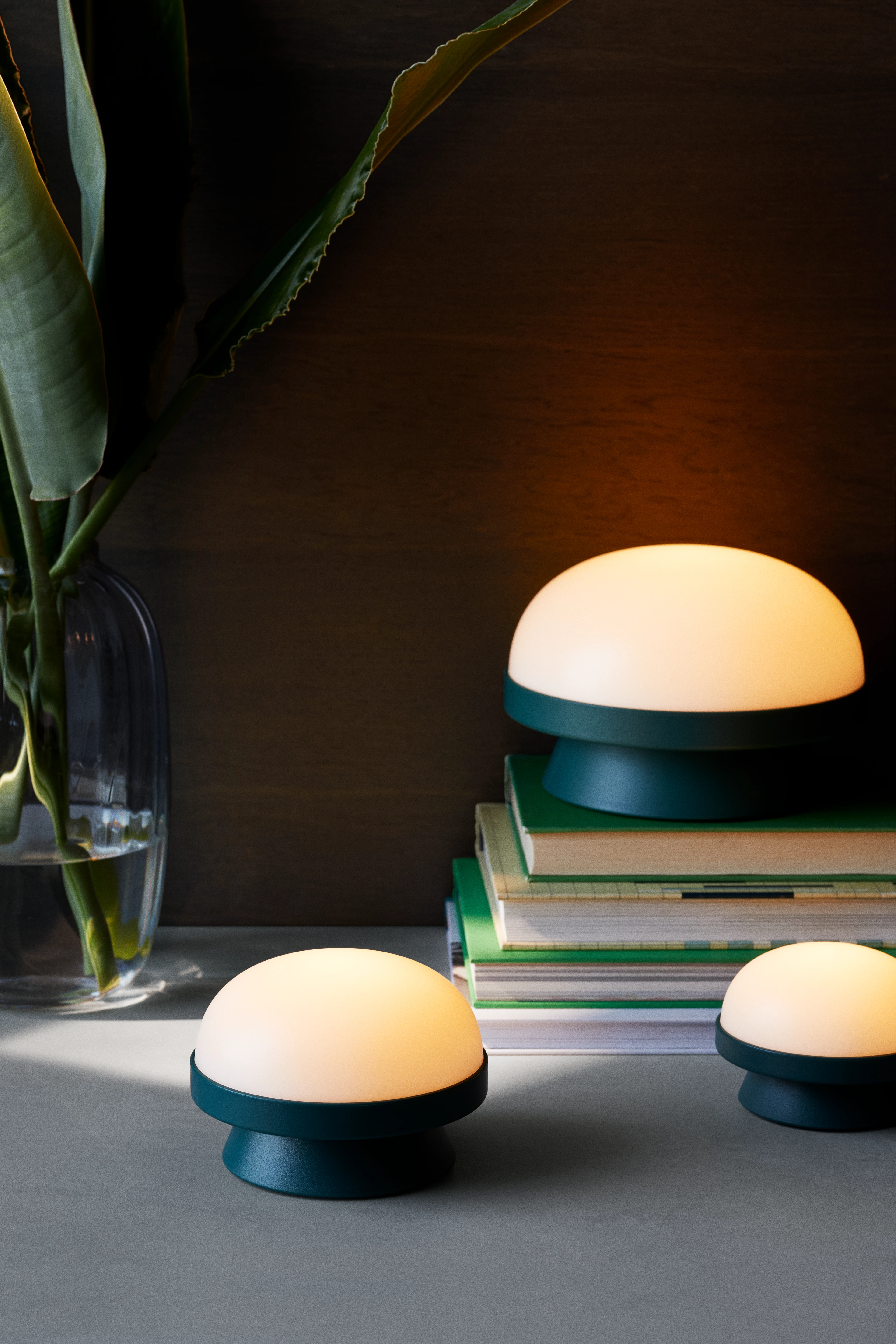 Solar Dots Ø21 cm from Rosendahl in Forest Green color, made of Plastic