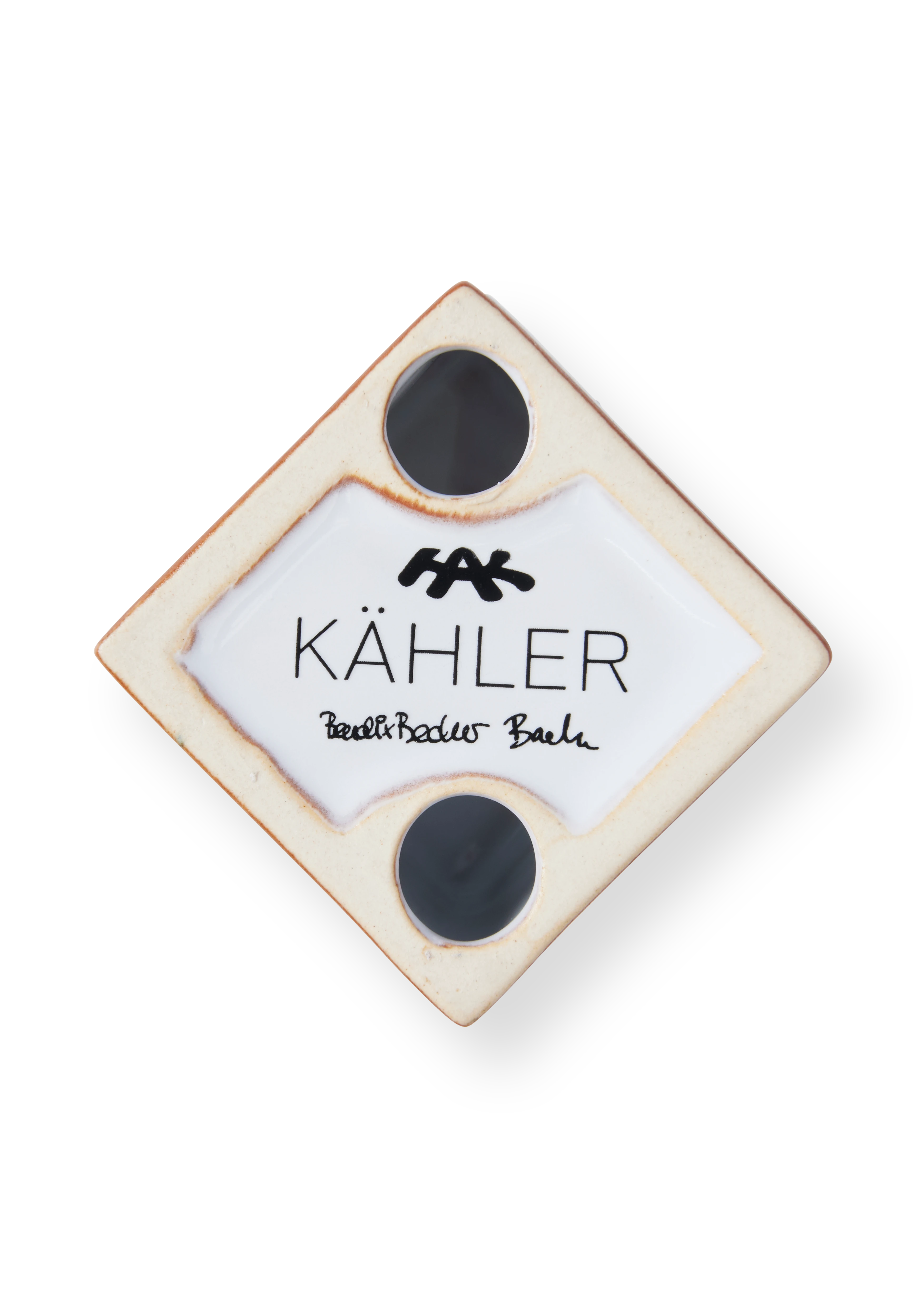 Adventsstake H7.5 fra Kähler i fargen Brun, laget av Keramikk