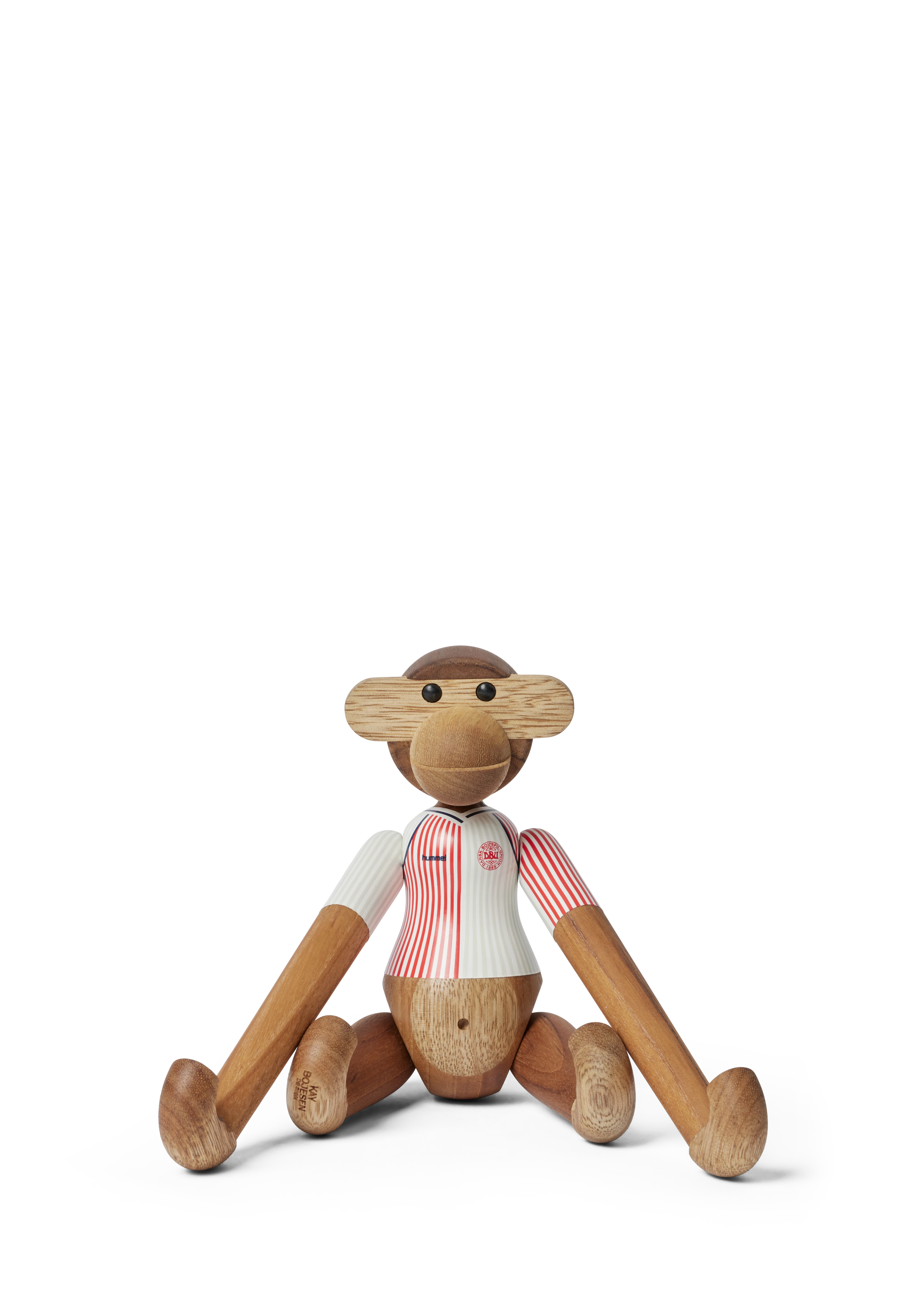 x DBU 86 Away Monkey small from Kay Bojesen in Teak/Limba color, made of Wood