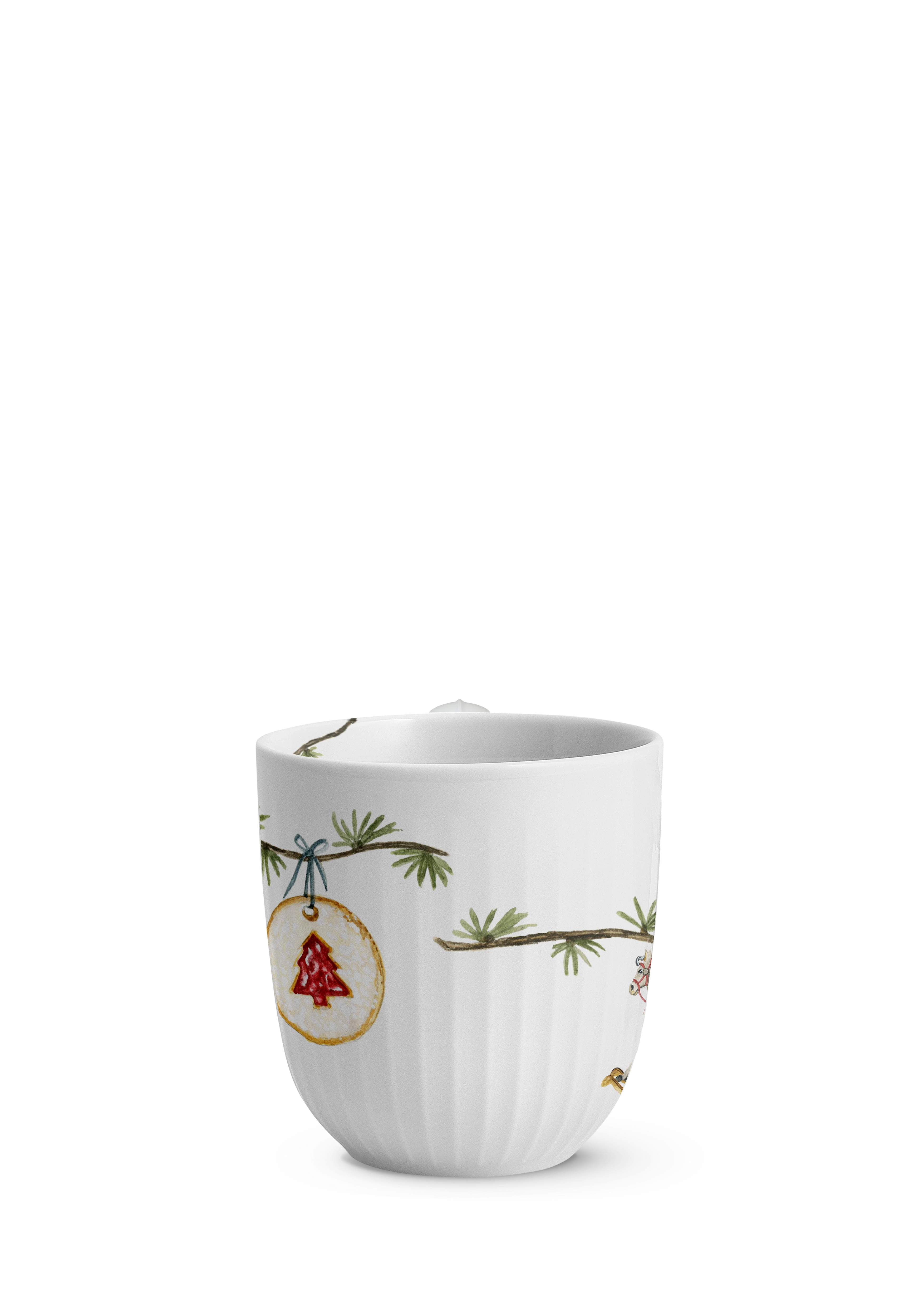 Mug 2025 33 cl from Kähler  in White w. deco color, made of Ceramics