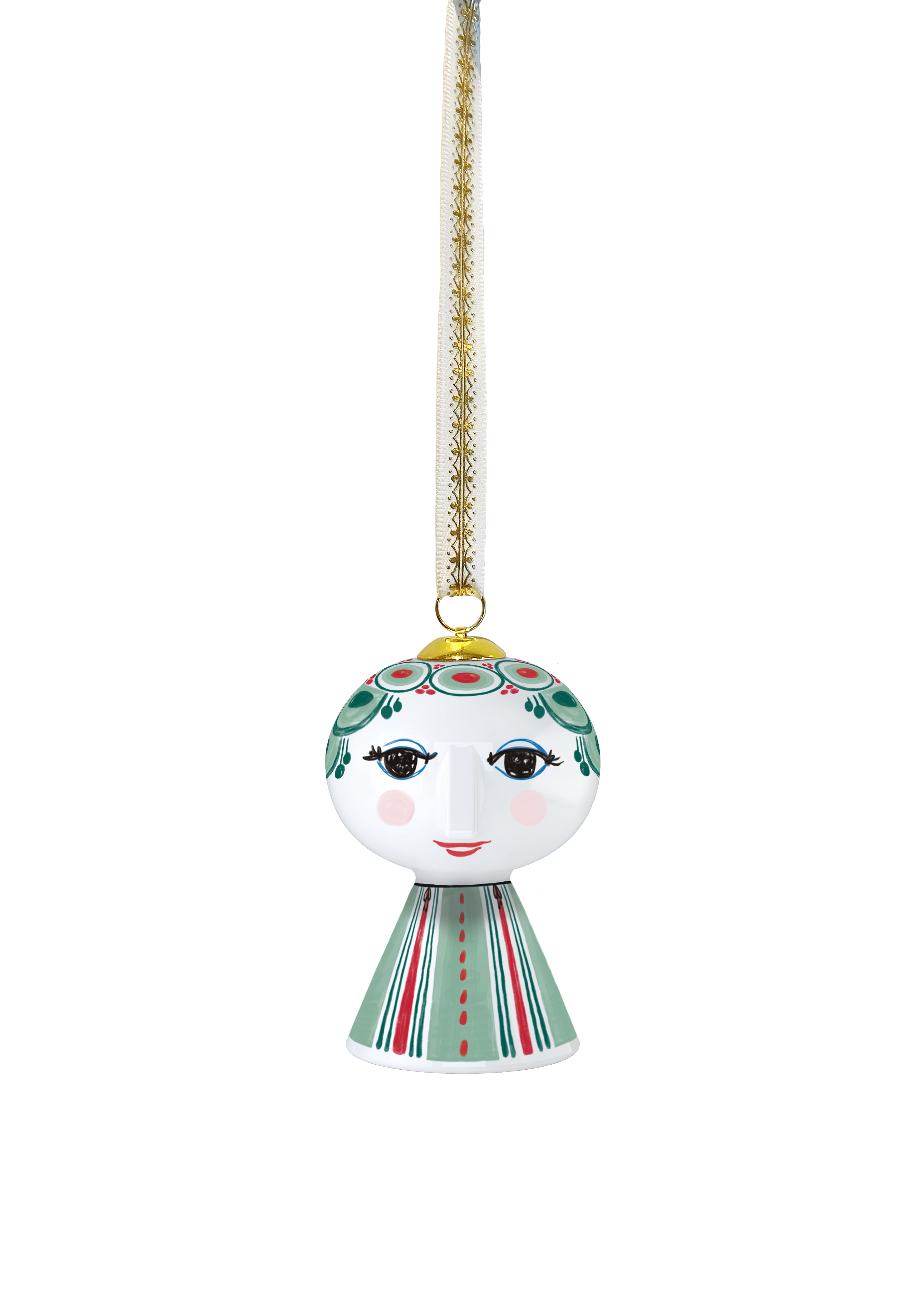 t*i様 【値段相談可】BJORN WIINBLAD2020 限定カラー Bjørn Wiinblad Christmas Ornament 2025 H7.5 in Blue from Eva