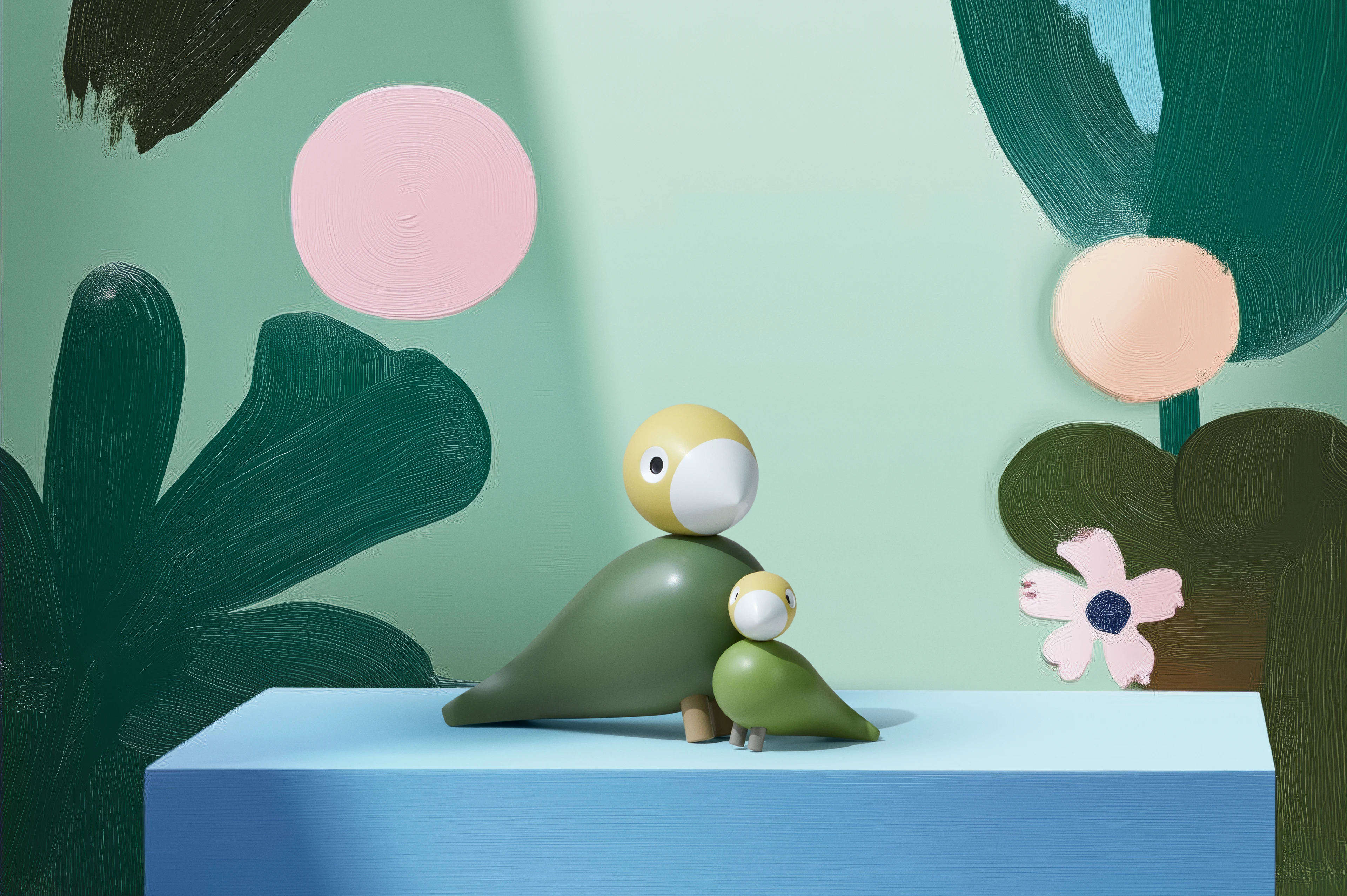 Morsdagspresent. Porslin i Kähler Poppy-serien