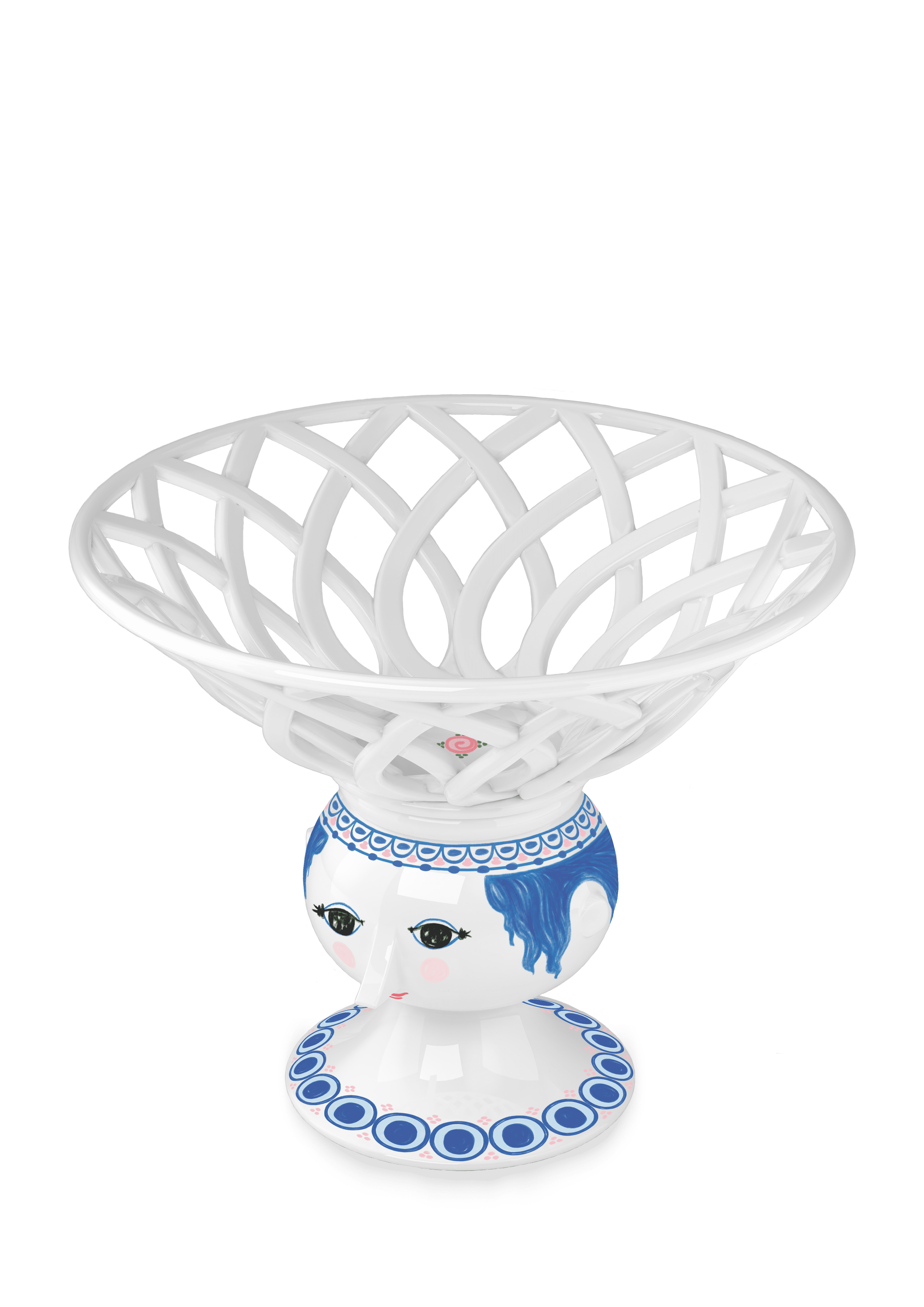 BJORN WINBLAD フルーツボール Bjørn Wiinblad Fruit Bowl Ø25 cm in Blue from Dora