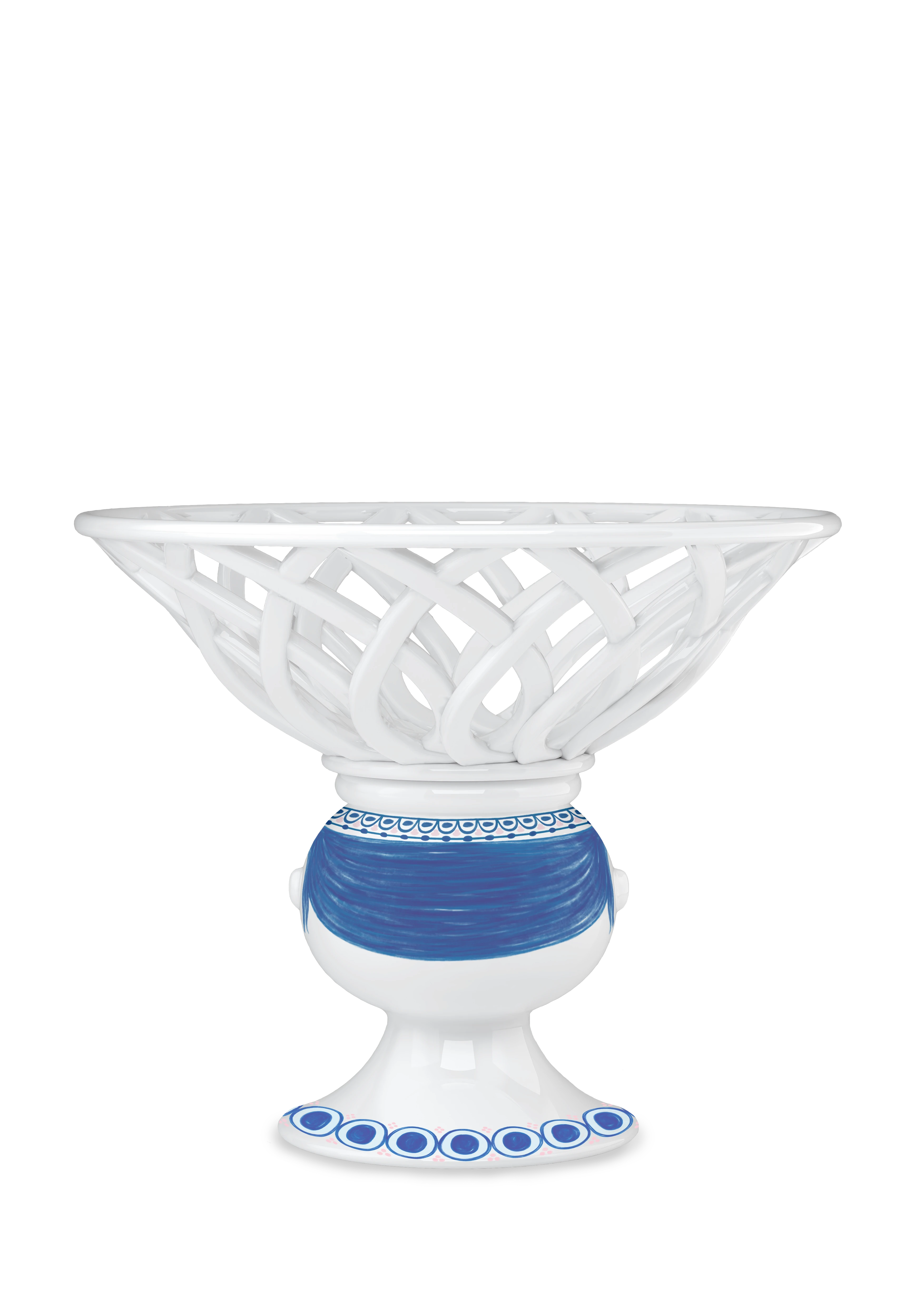 Bjørn Wiinblad Fruit Bowl Ø25 cm in Blue from Dora