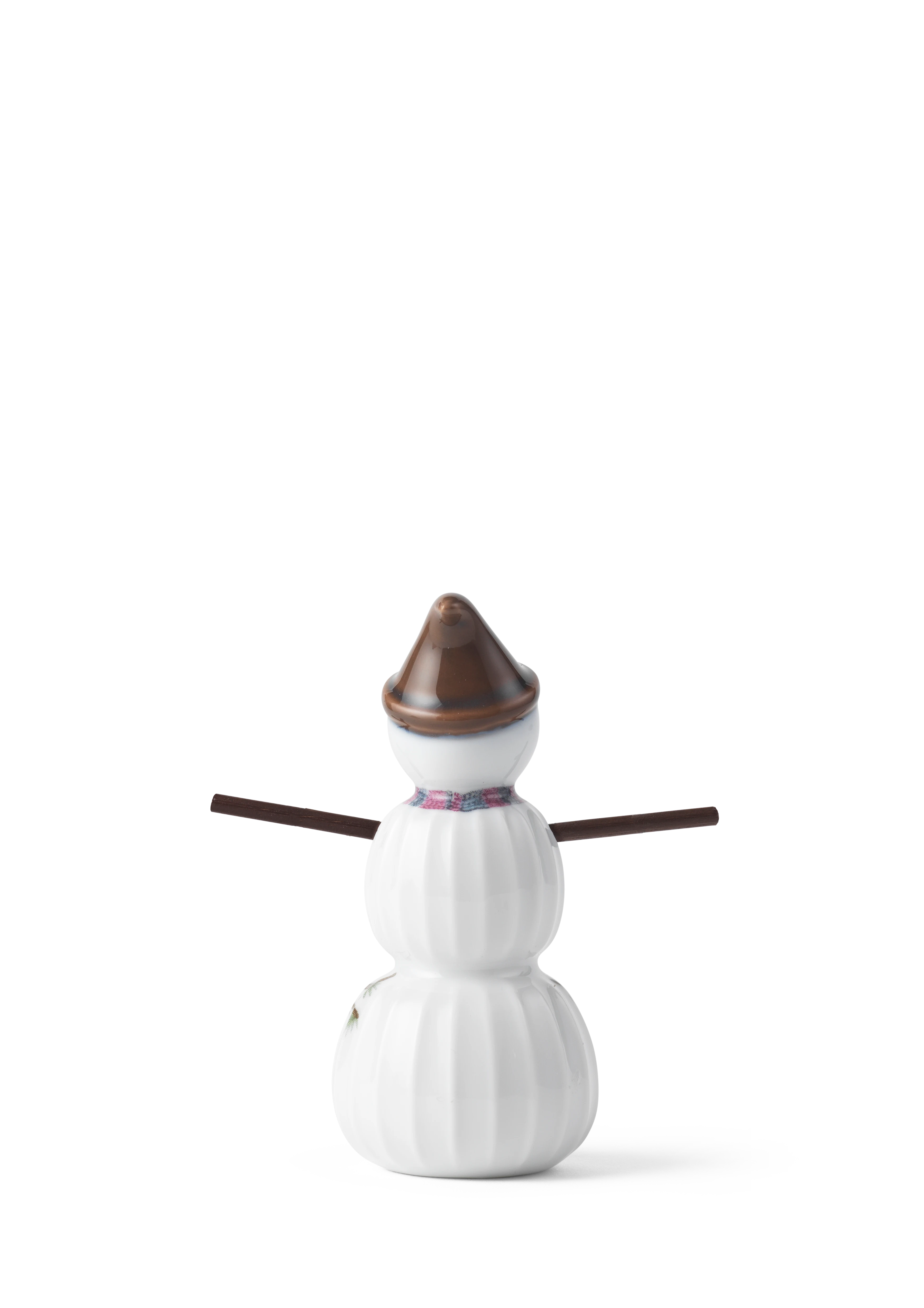 Snöpojke H9 från Kähler i färgen Vit m. deko, tillverkad av Keramik