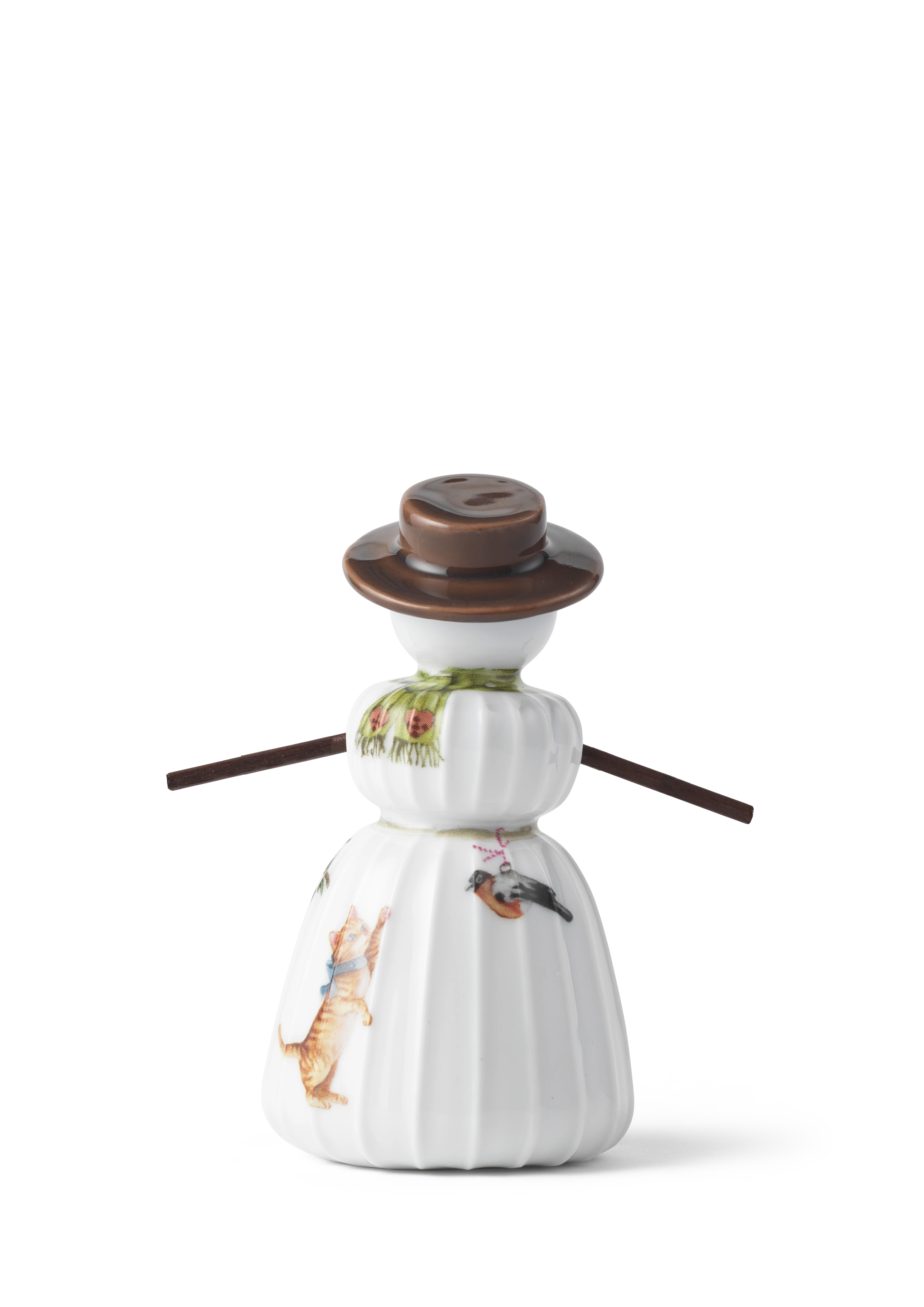 Snowwoman H11 from Kähler  in White w. deco color, made of Ceramics