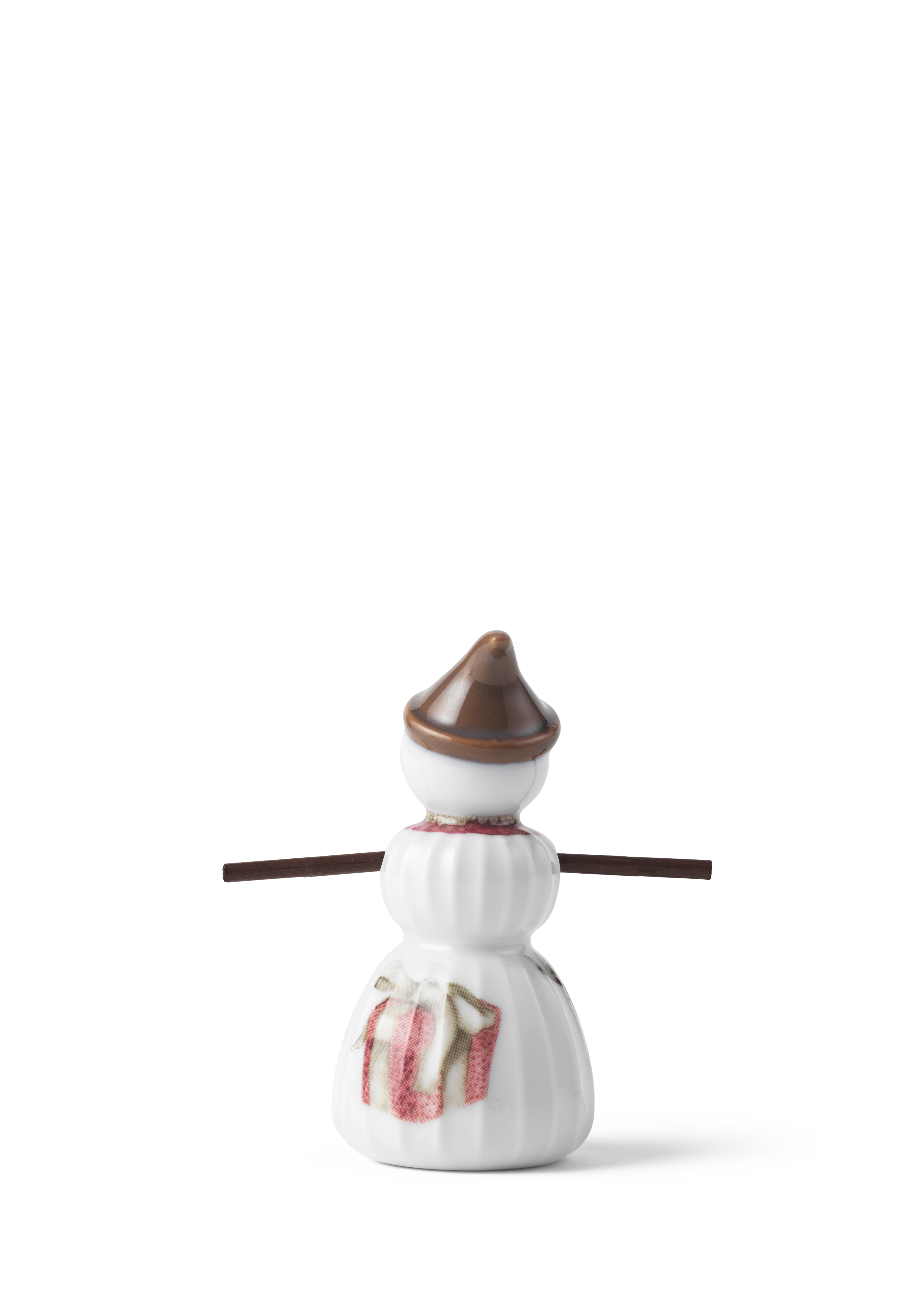 Snowgirl H8 from Kähler  in White w. deco color, made of Ceramics