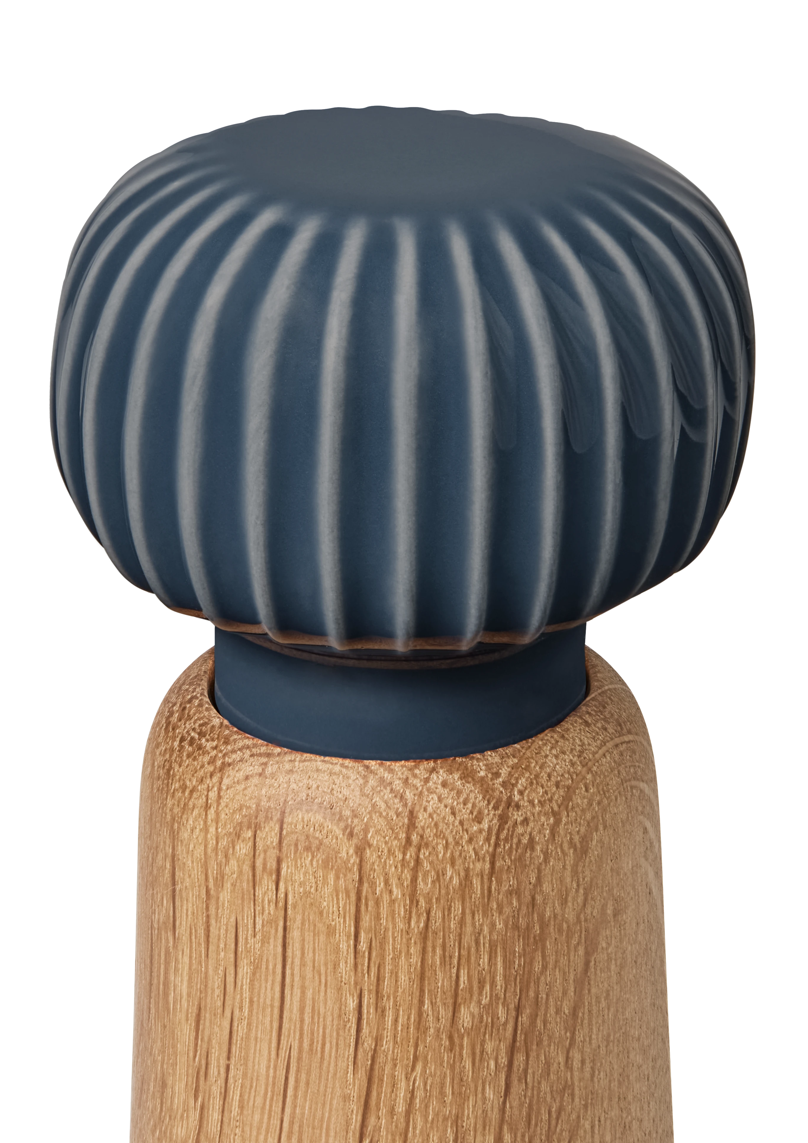 Grinder H18 cm from Kähler  in Anthracite grey color, made of Ceramics