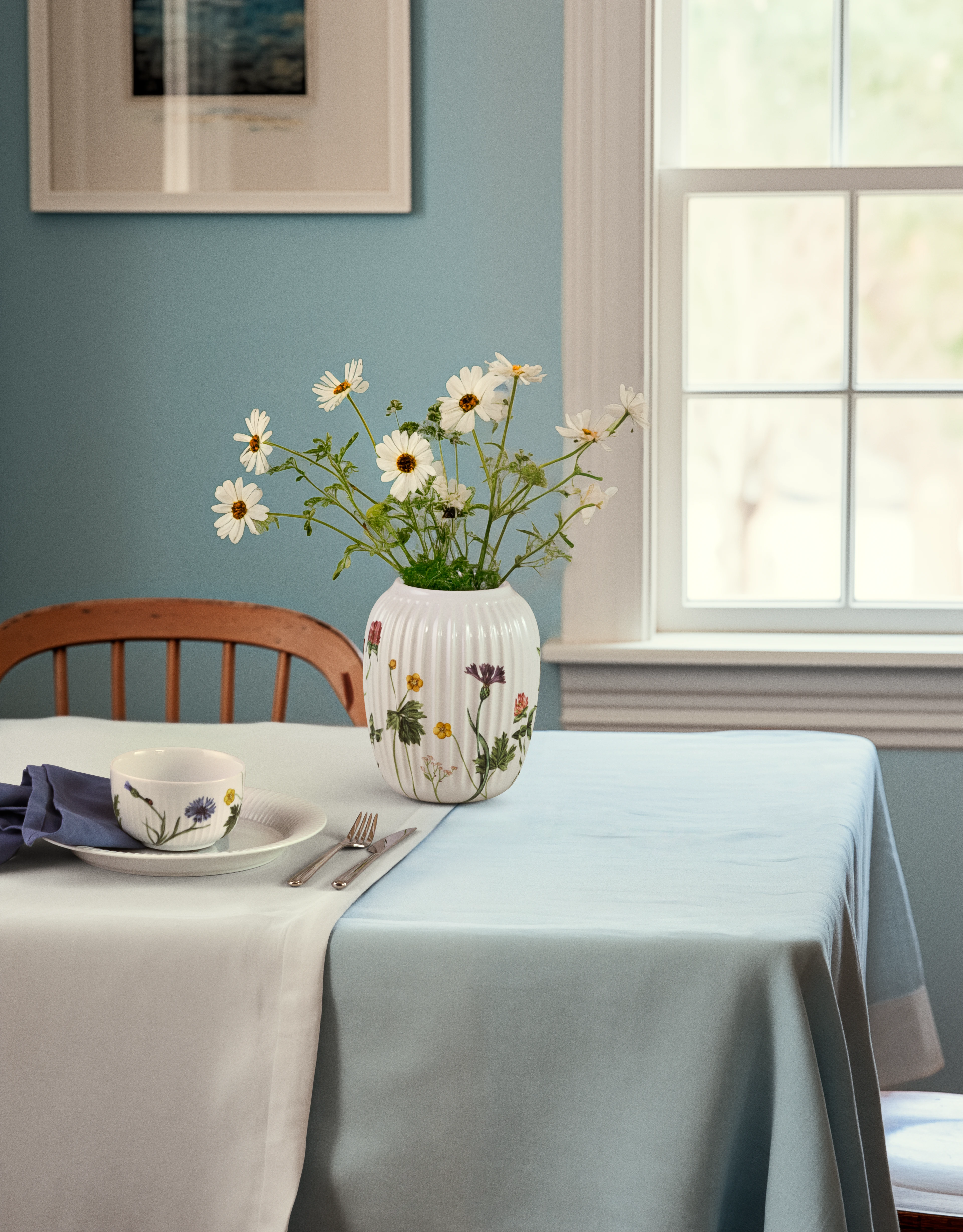 Skål Ø12 cm från Kähler i färgen Wild flowers, tillverkad av Keramik