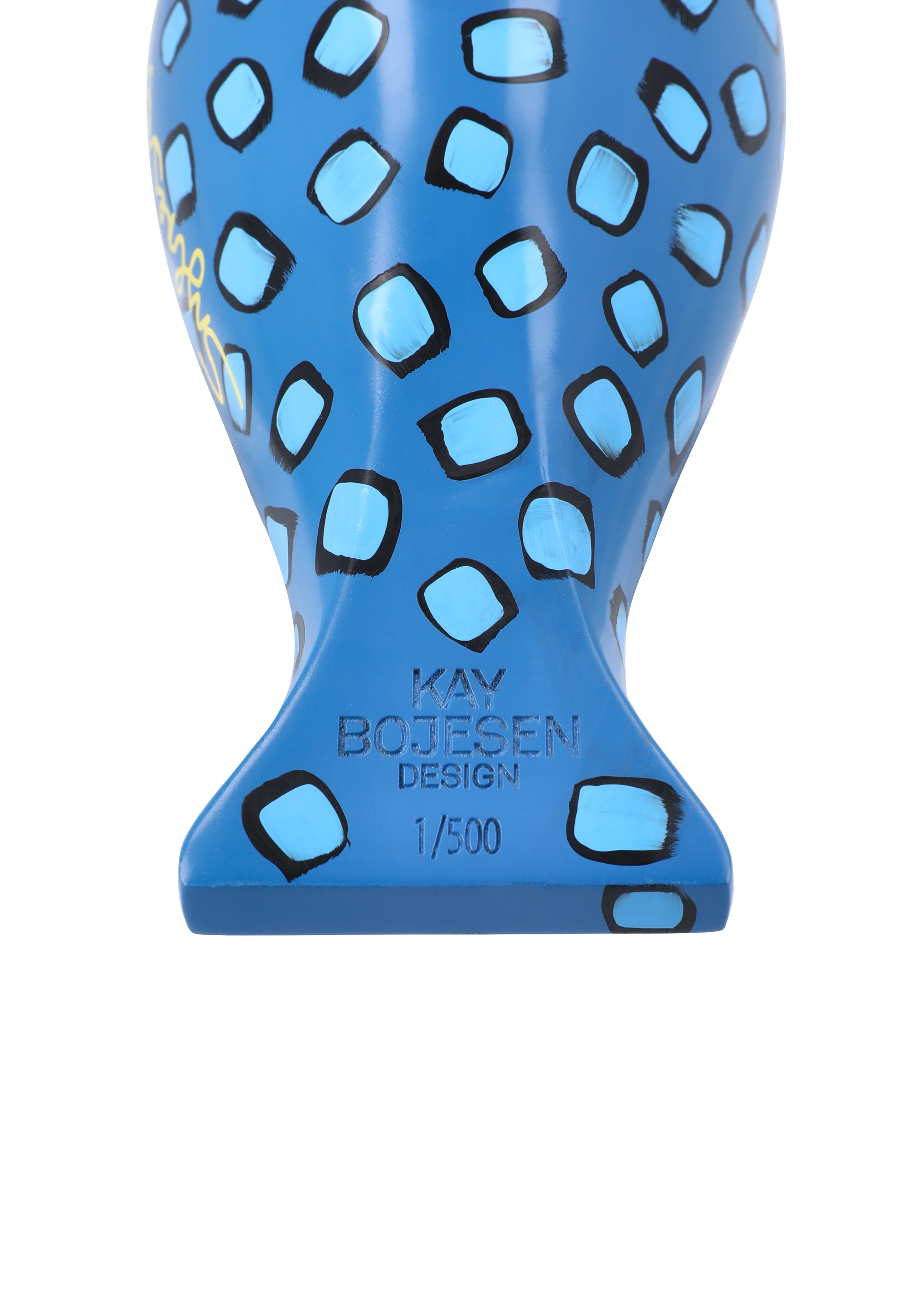 x Leif Sylvester Songbird H20 cm from Kay Bojesen in Nightbird color, made of Wood