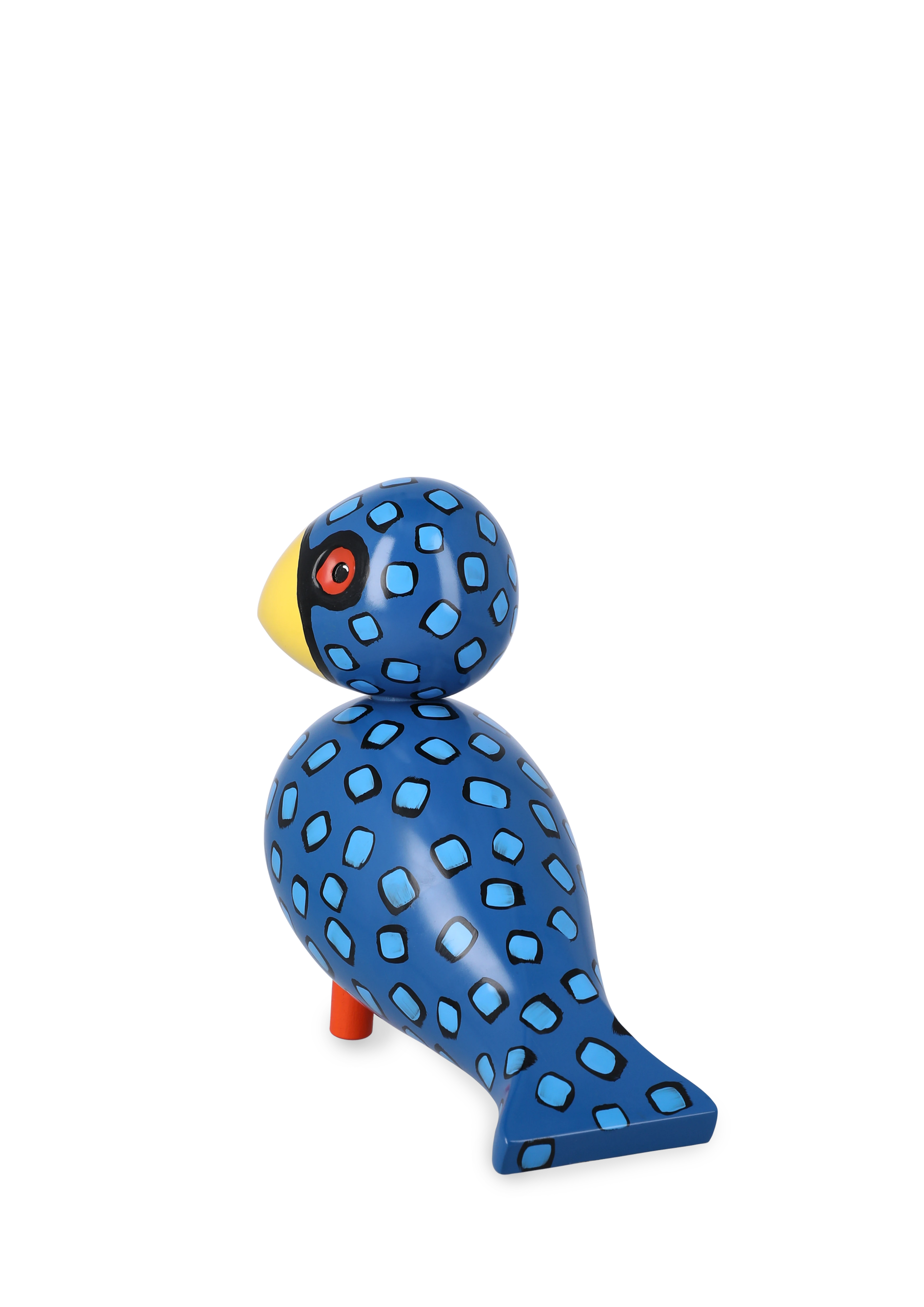 x Leif Sylvester Sångfågel H20 cm från Kay Bojesen i färgen Nightbird, tillverkad av Trä