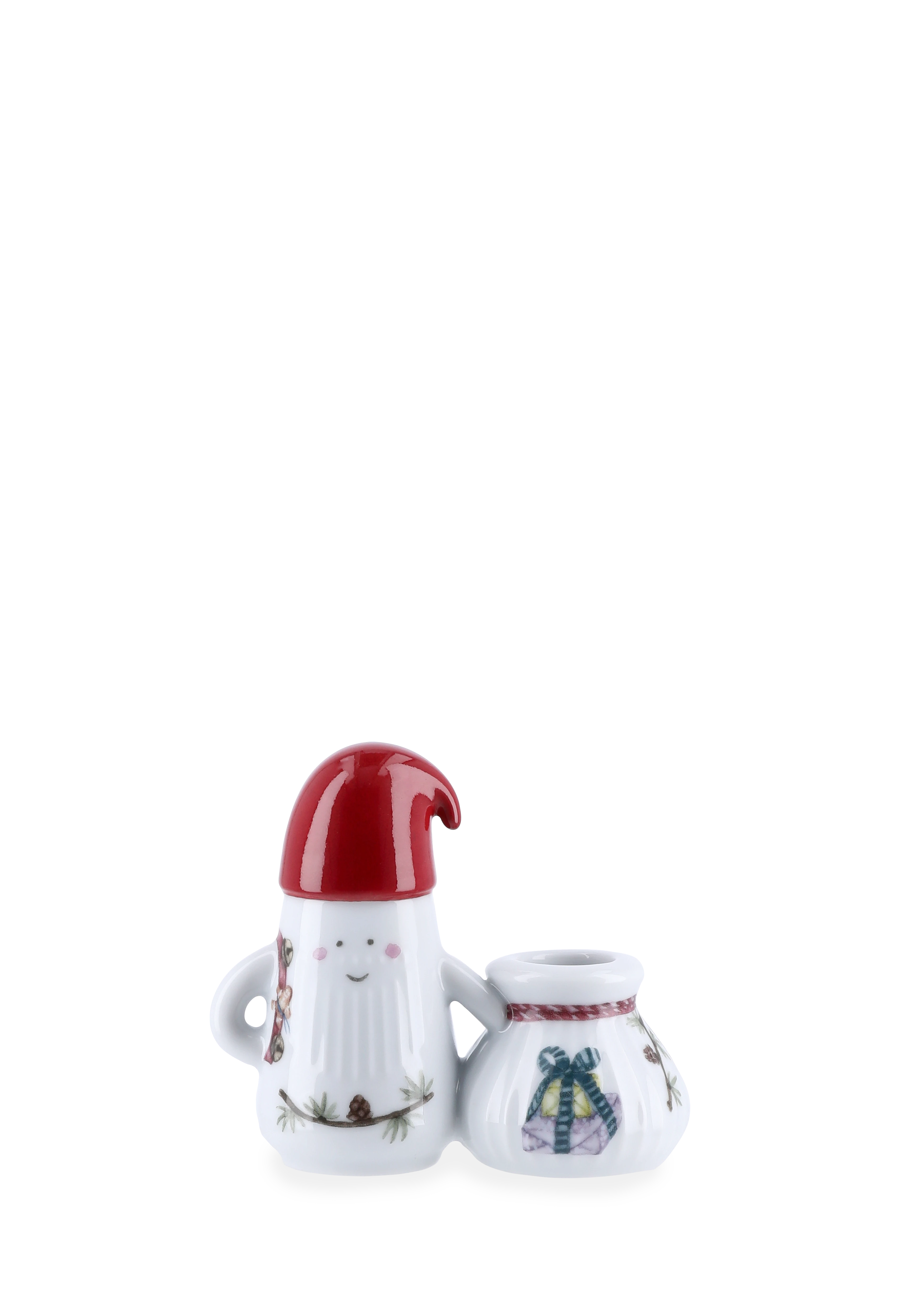 Father Elf Candle holder H8.5