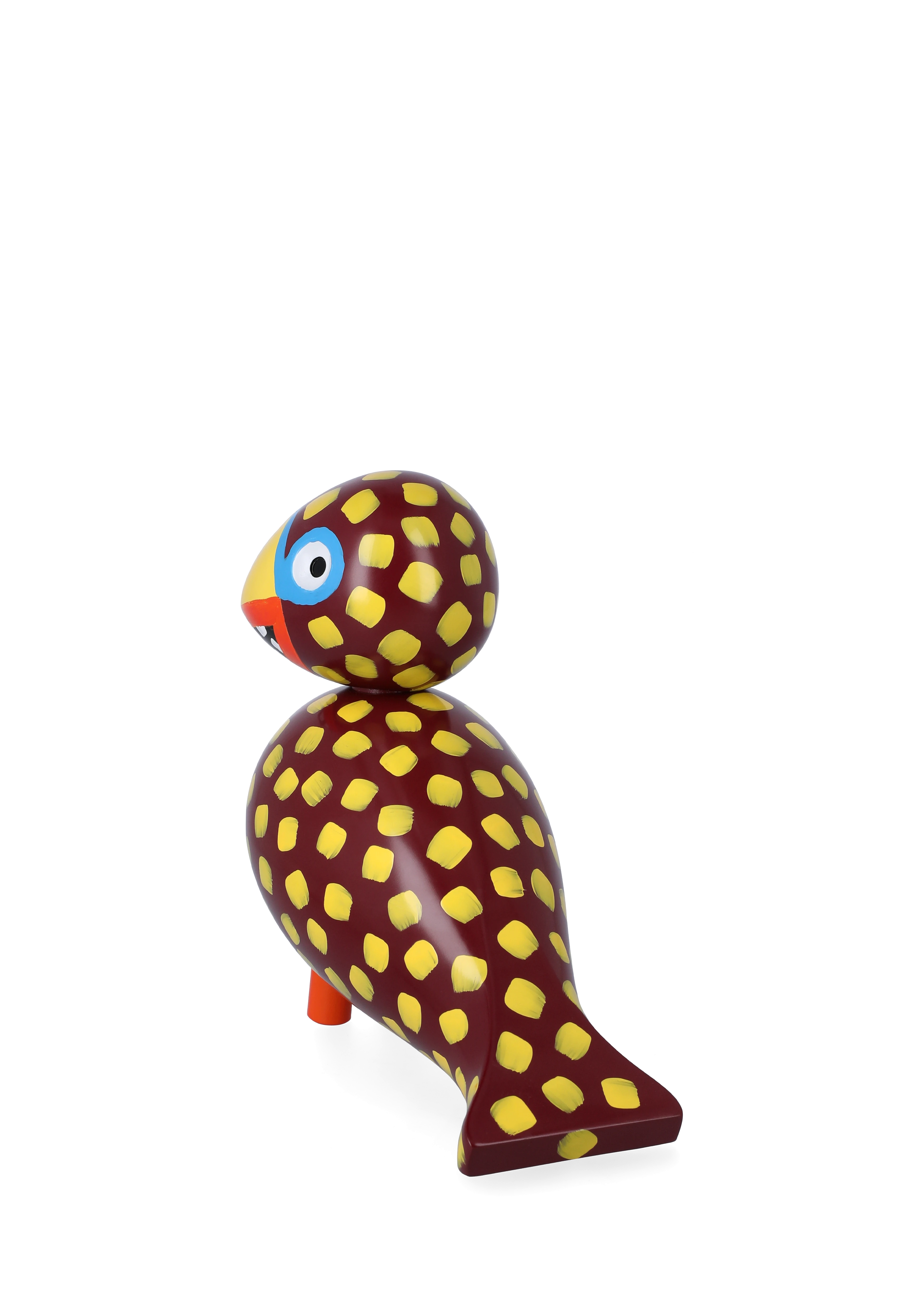 x Leif Sylvester Sangfugl 2025 H20 cm fra Kay Bojesen i fargen Laughing bird, laget av Tre