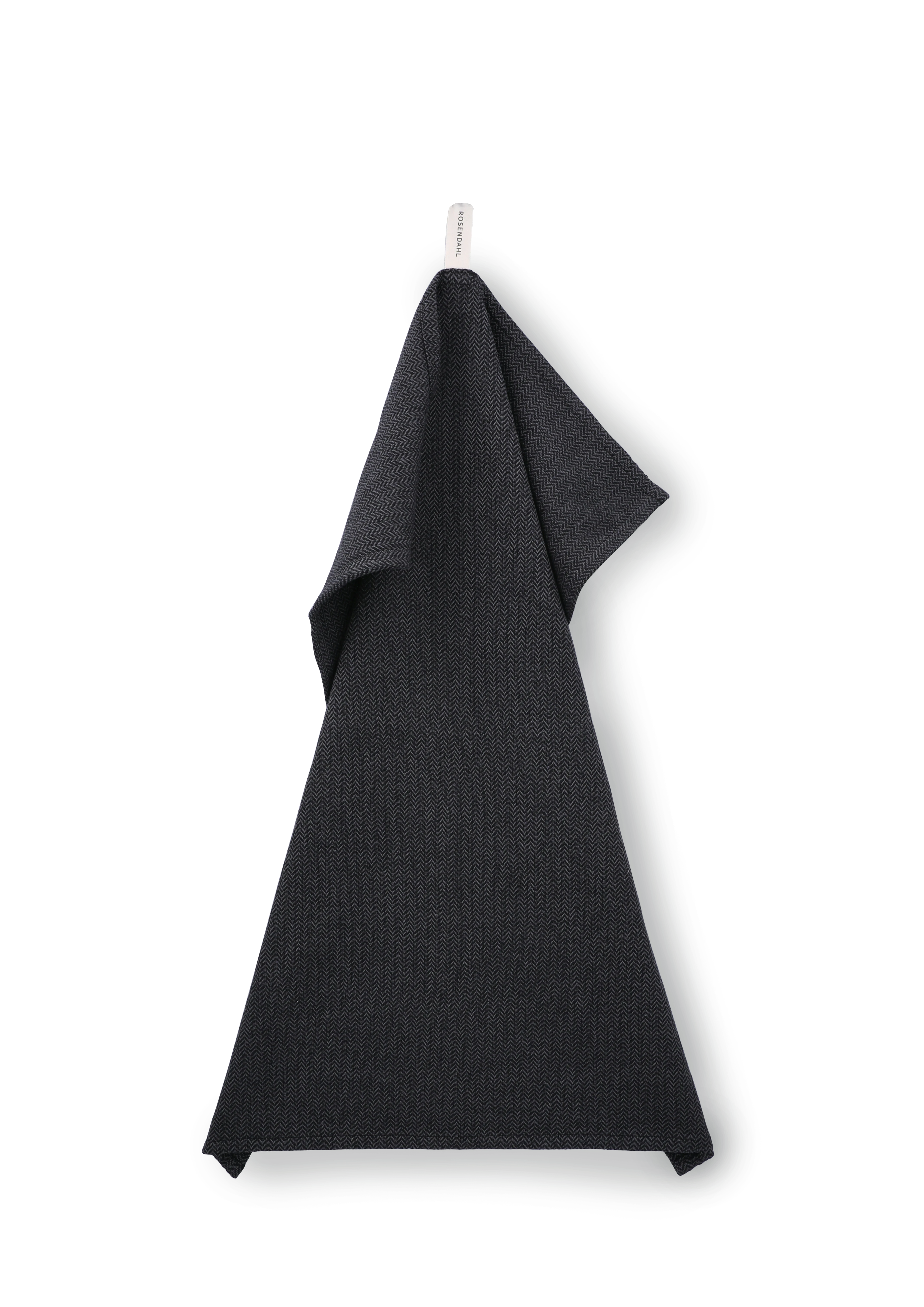 Garn Teatowel 50x70 cm from Rosendahl in Dark grey color, made of Cotton blend