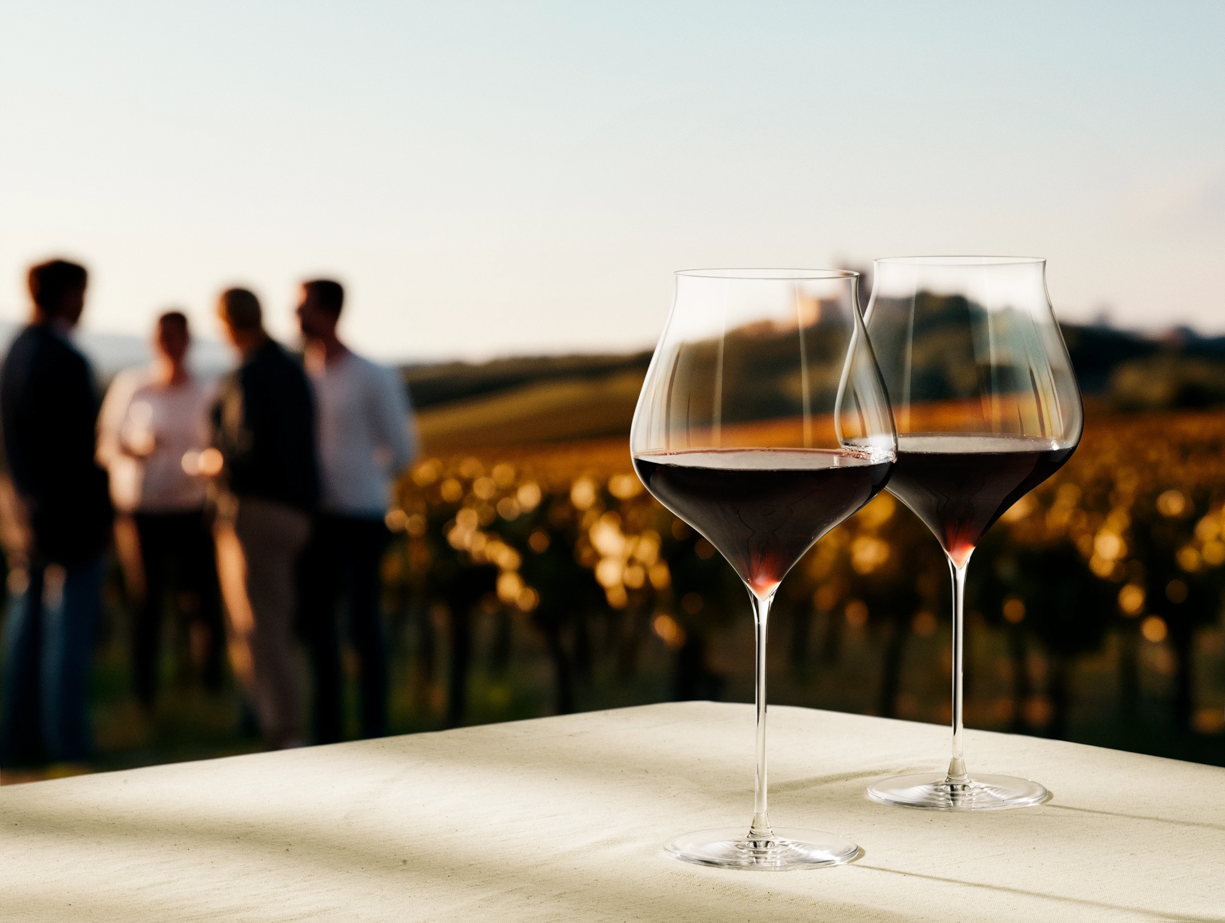 Bourgogneglas 94 cl 2 stk. fra Holmegaard i farven Klar, lavet af Glas