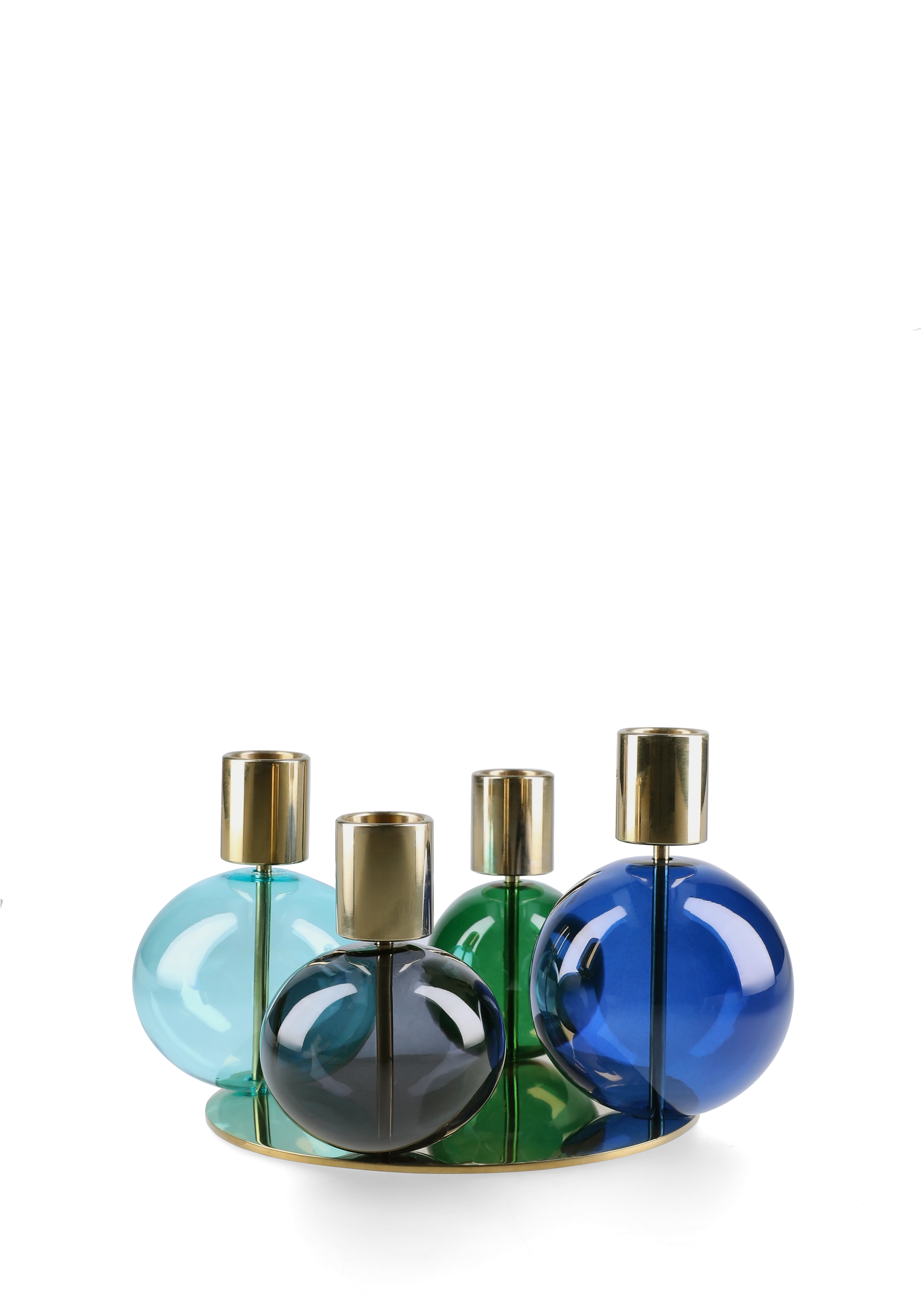 4-armed candle holder Ø17.5 cm